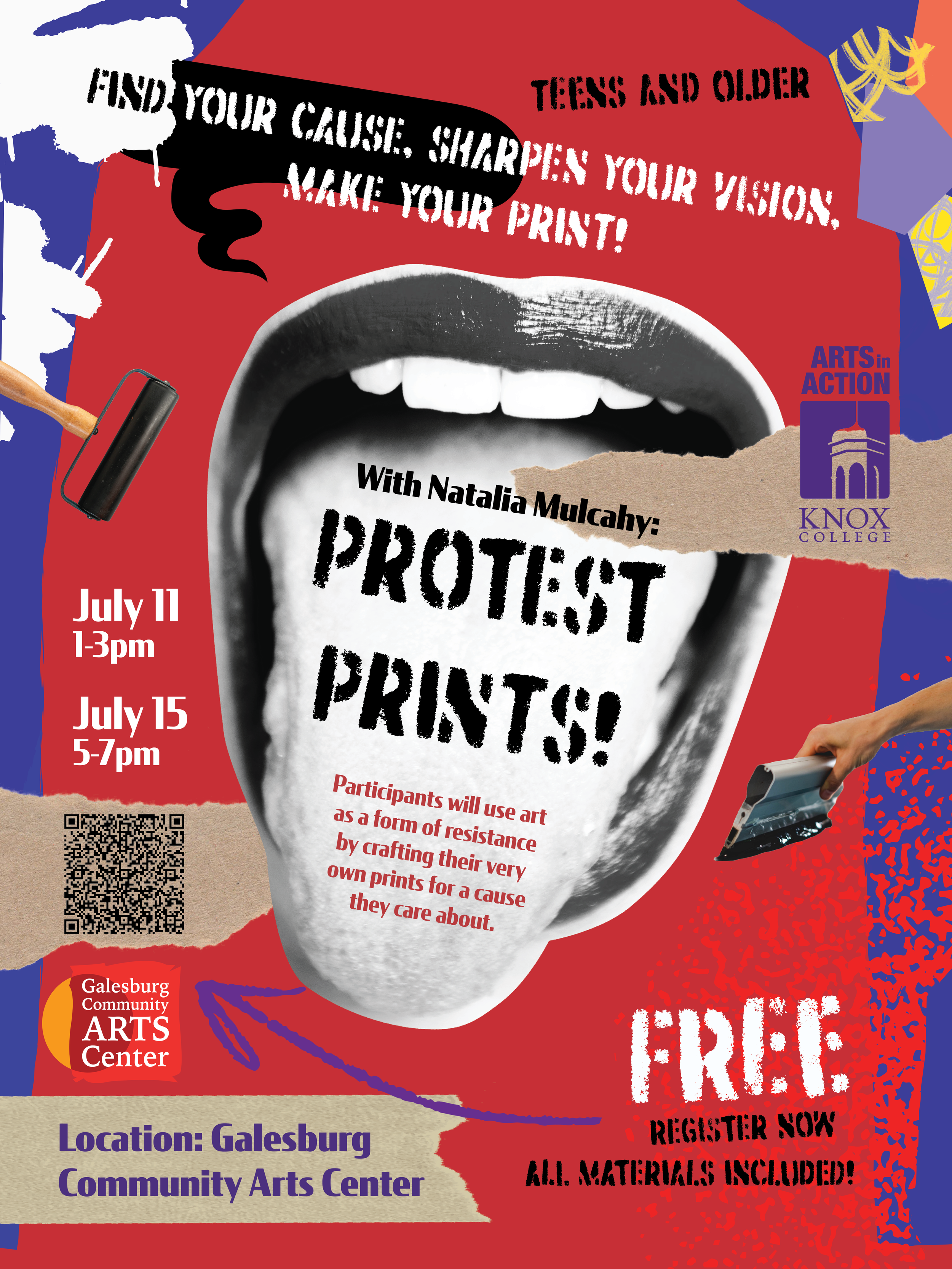 Arts in Action: Protest Prints - Art that Activates