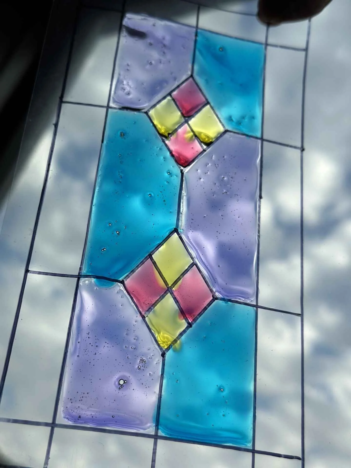 Summer "Stained Glass" for Kids