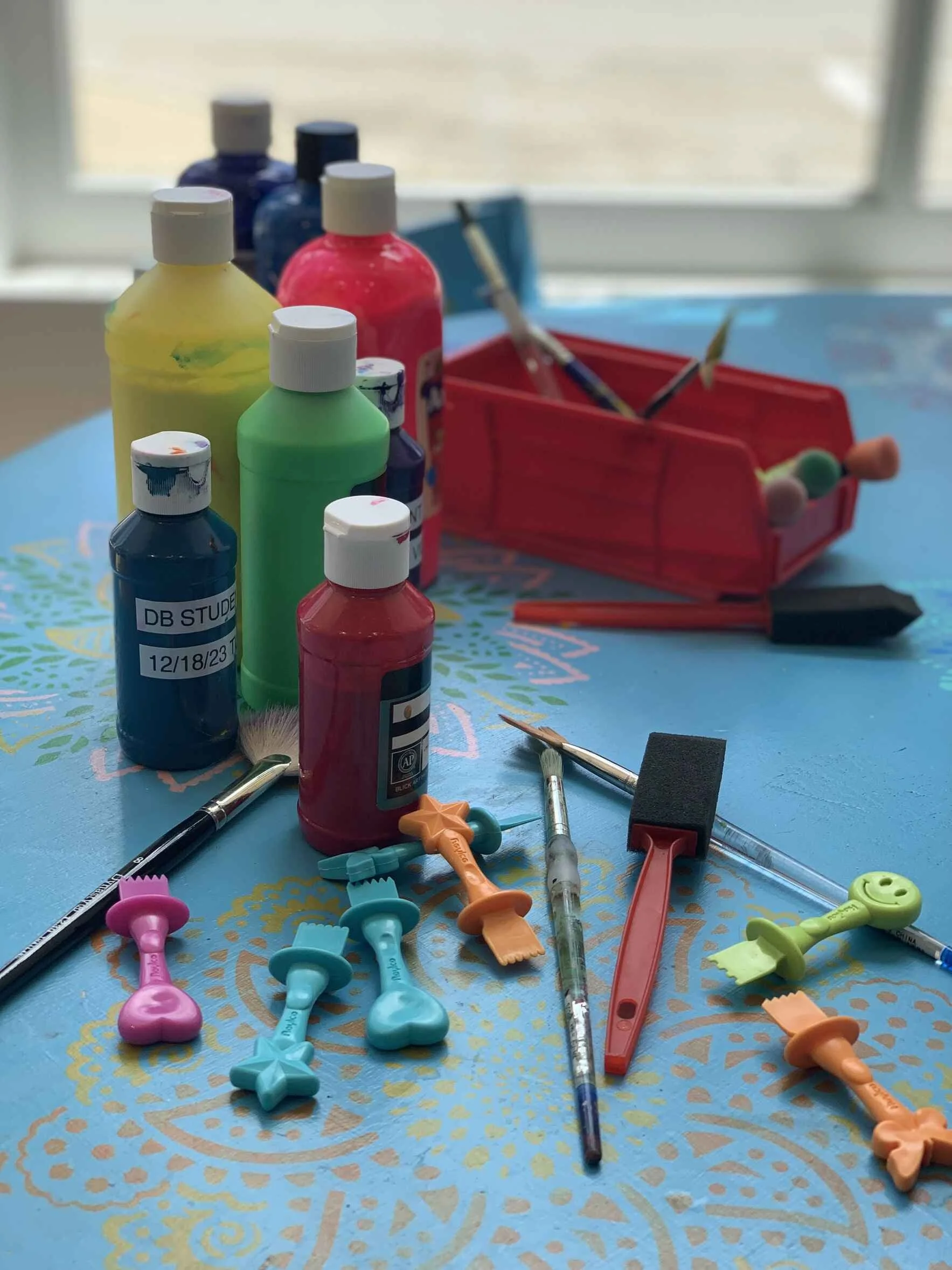 Kids Artsploration: Tactile Tempera