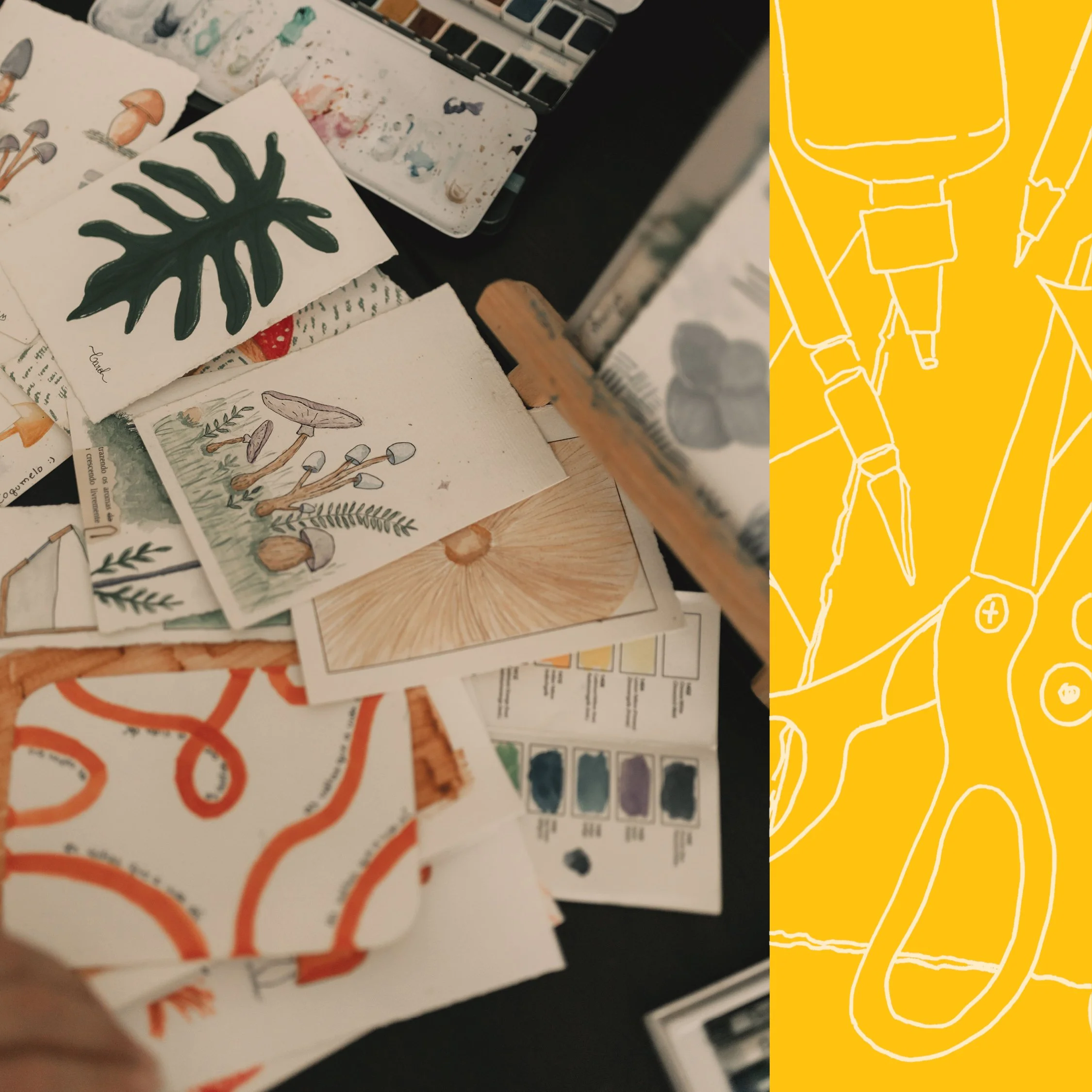 Homeschool Art Club: Artist Trading Cards