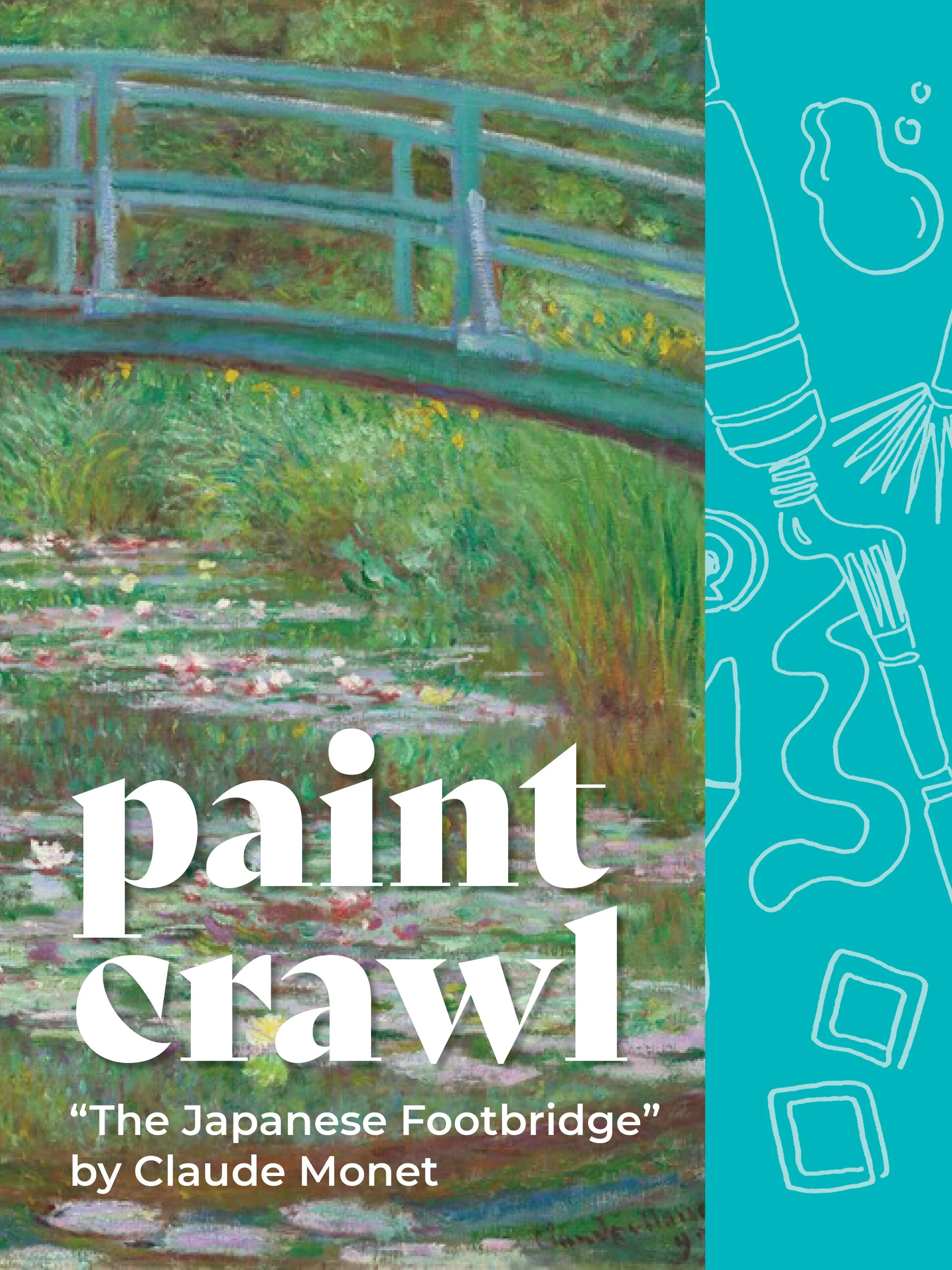 Paint Crawl 2026: Monet's Japanese Footbridge