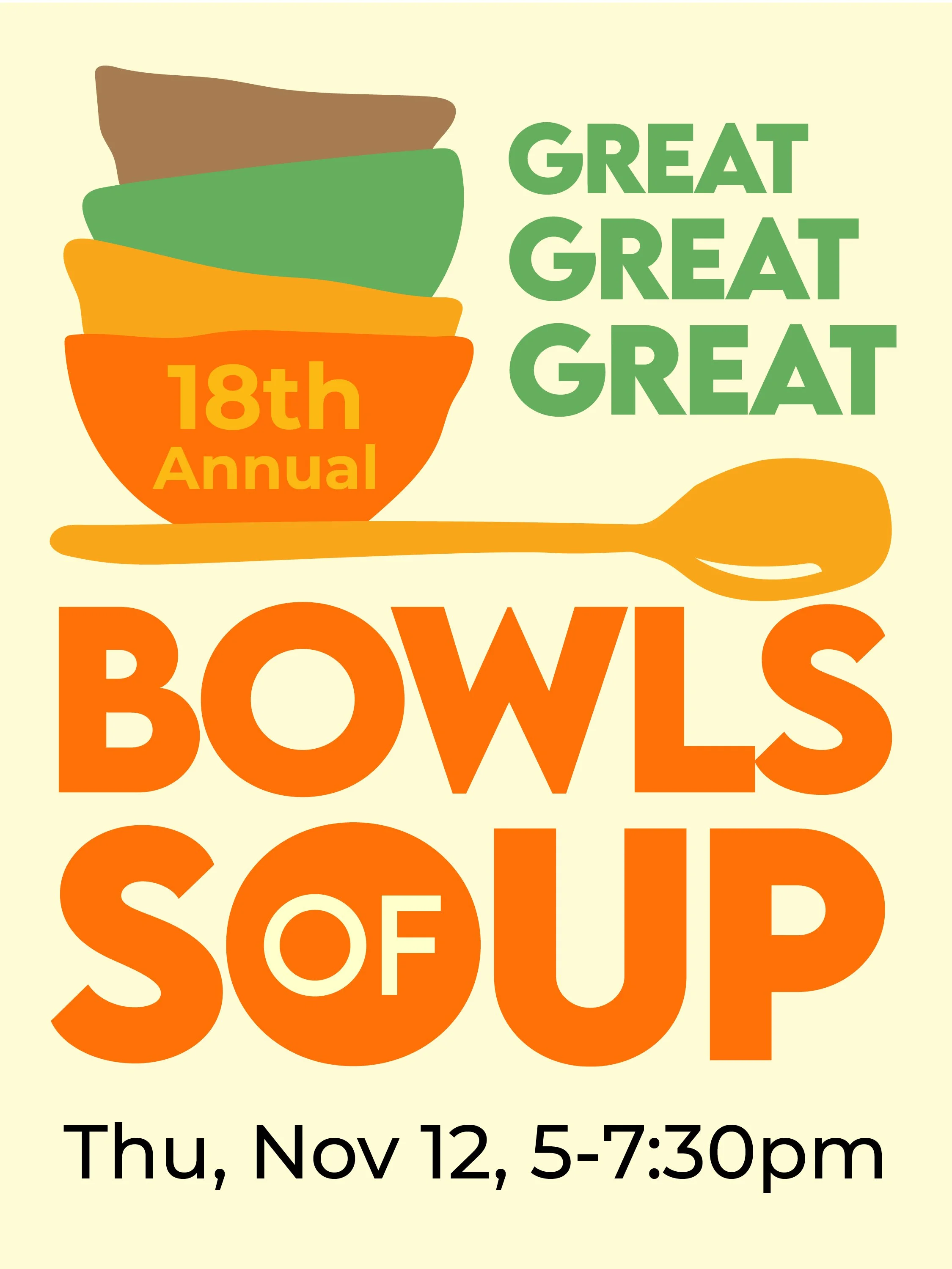 Great-Great-GREAT Bowls of Soup!