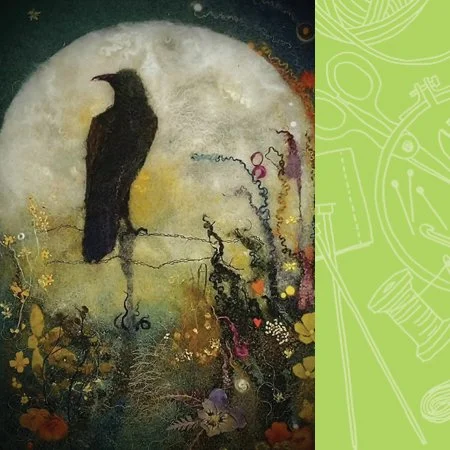 Needle Felting: Moonlit Raven with Jeanne Clark