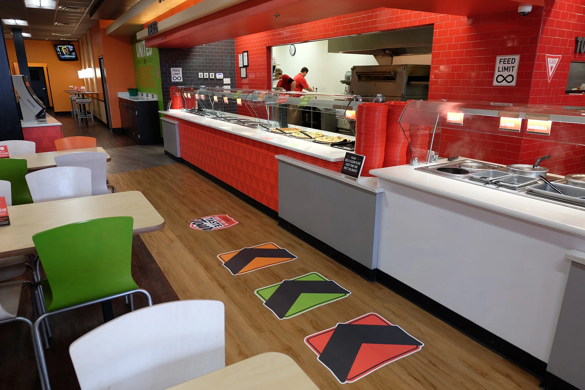 Directional Floor Decals