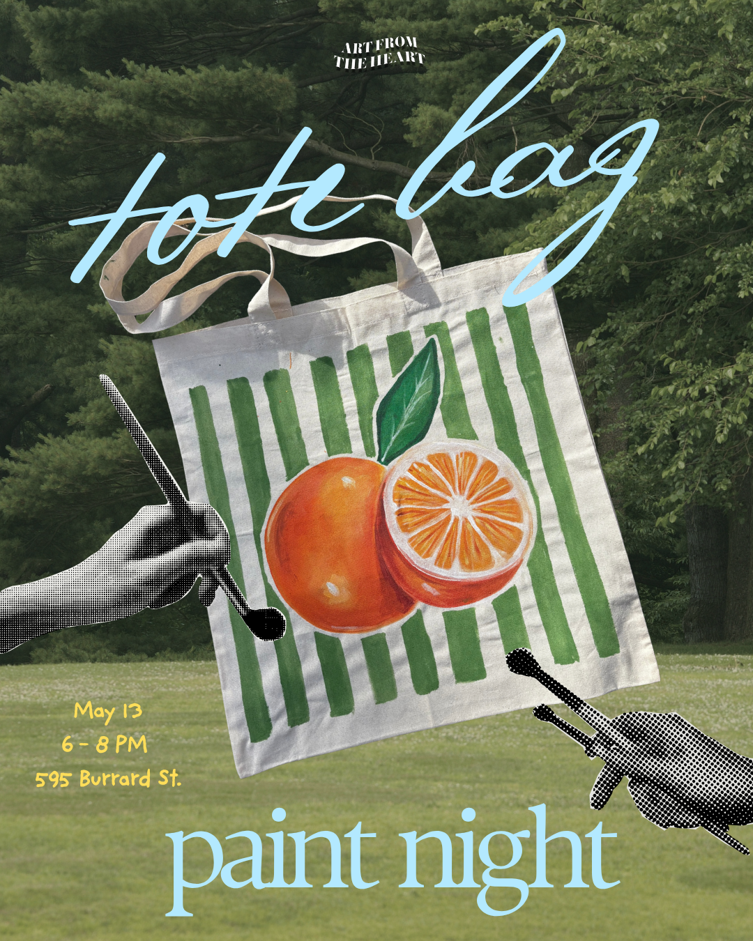 May 13 - Tote Bag Paint Night *NEW*