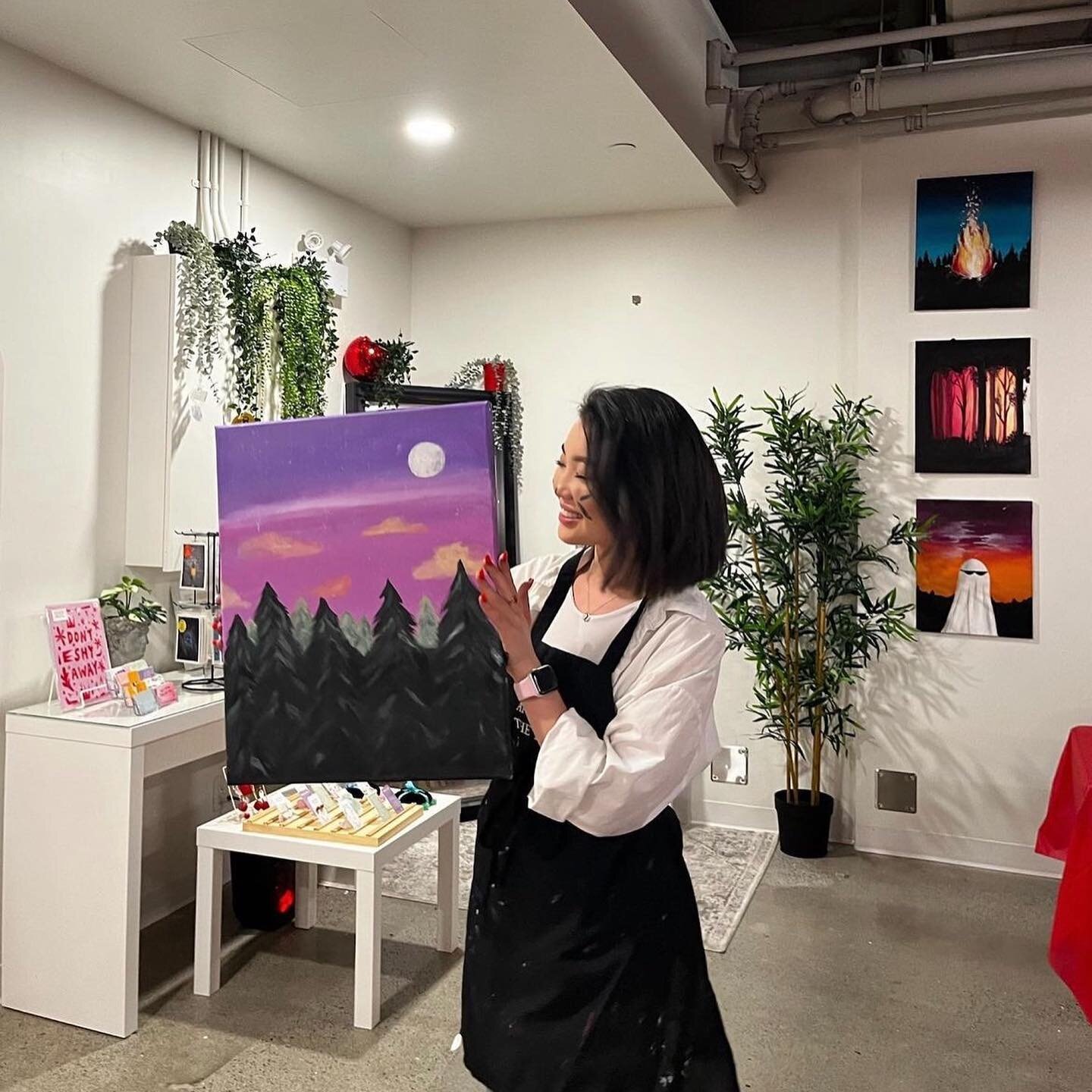 Seeing your paint night photos is a serotonin boost. 📷: @justsabihere