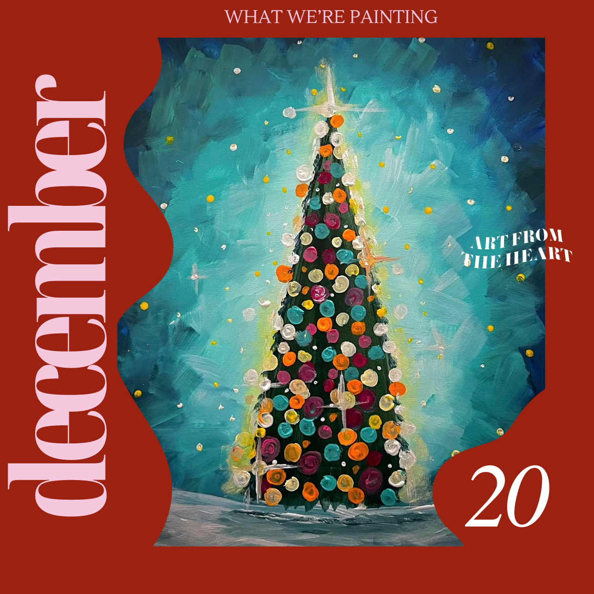 December Paint Nights 2023Team Building vancouver