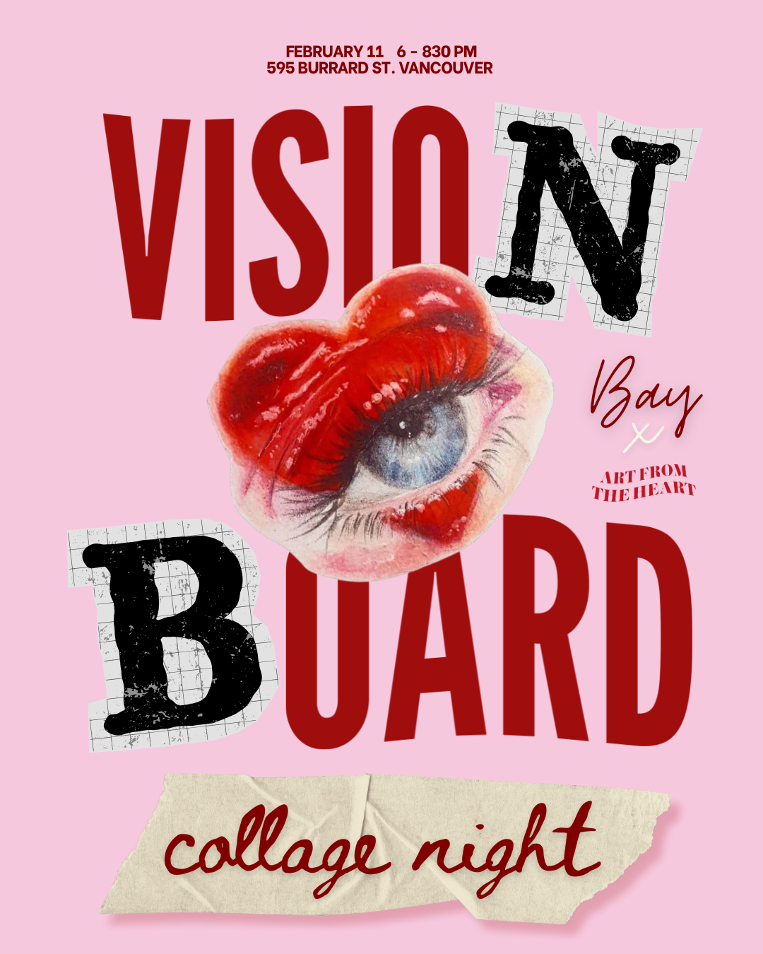 Vision Board Collage Night