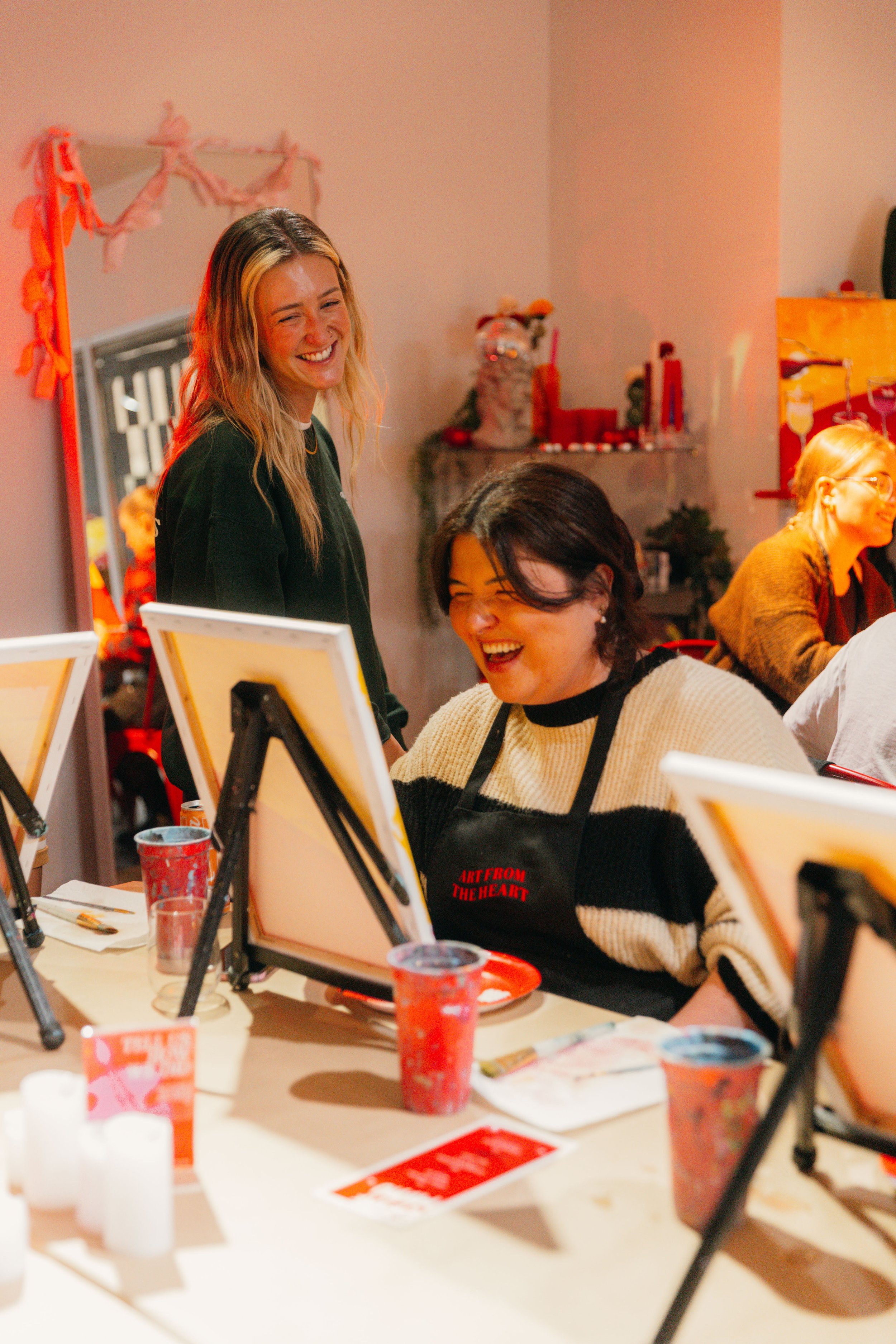 Team Building Paint Night Vancouver