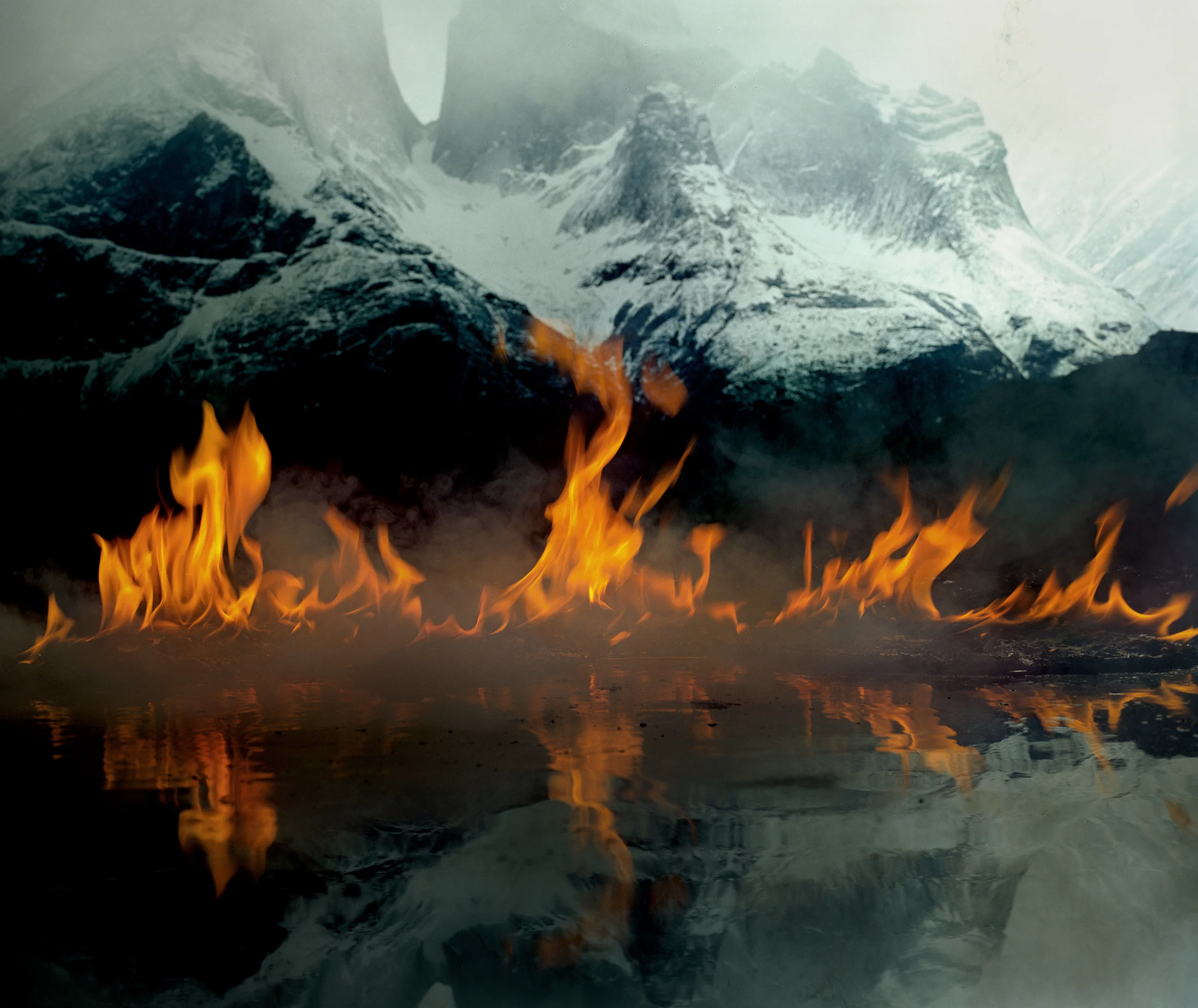 Burning Oil