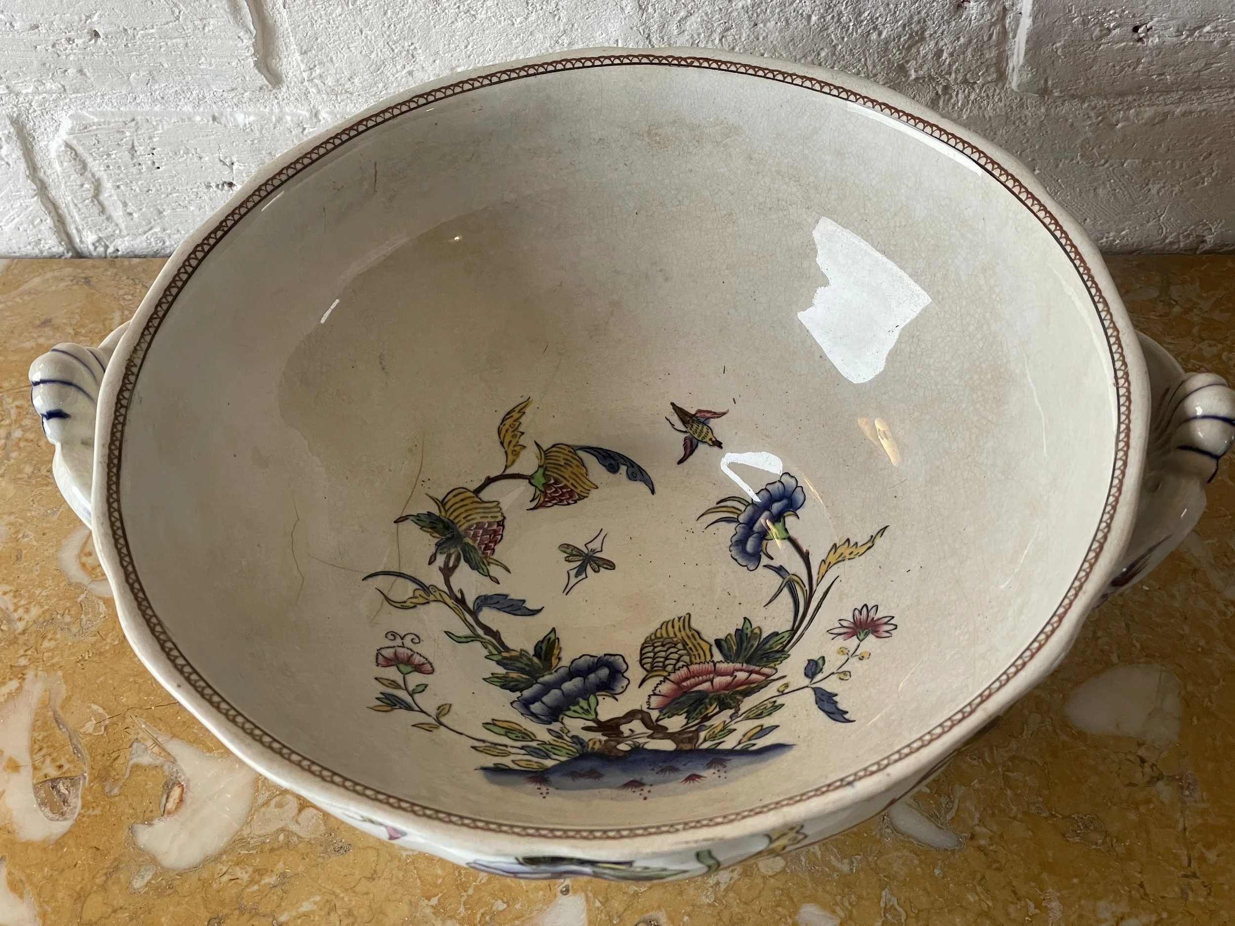 19th Century French Bowl