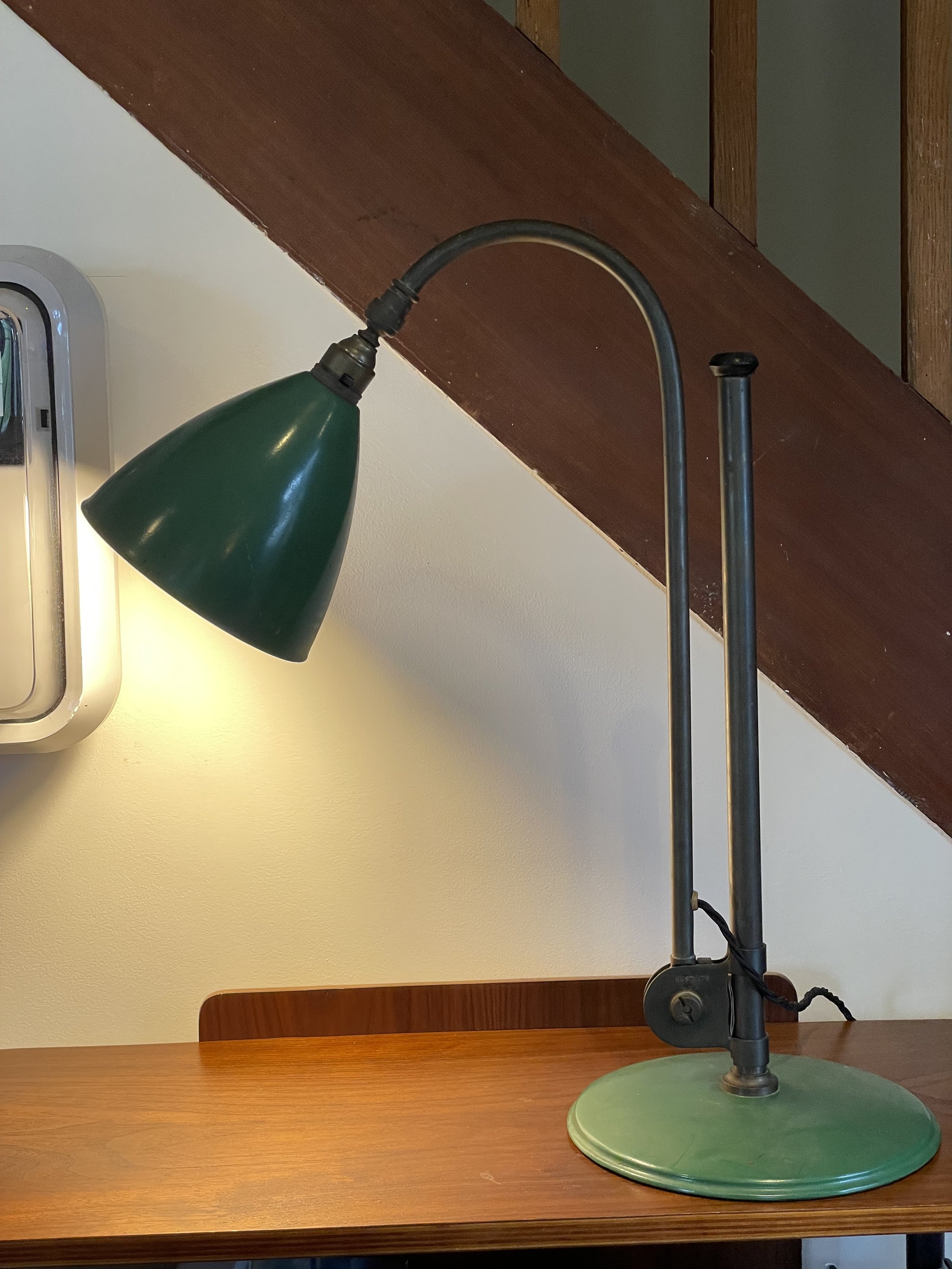 Rare Brass Bestlite BL1 Desk Lamp