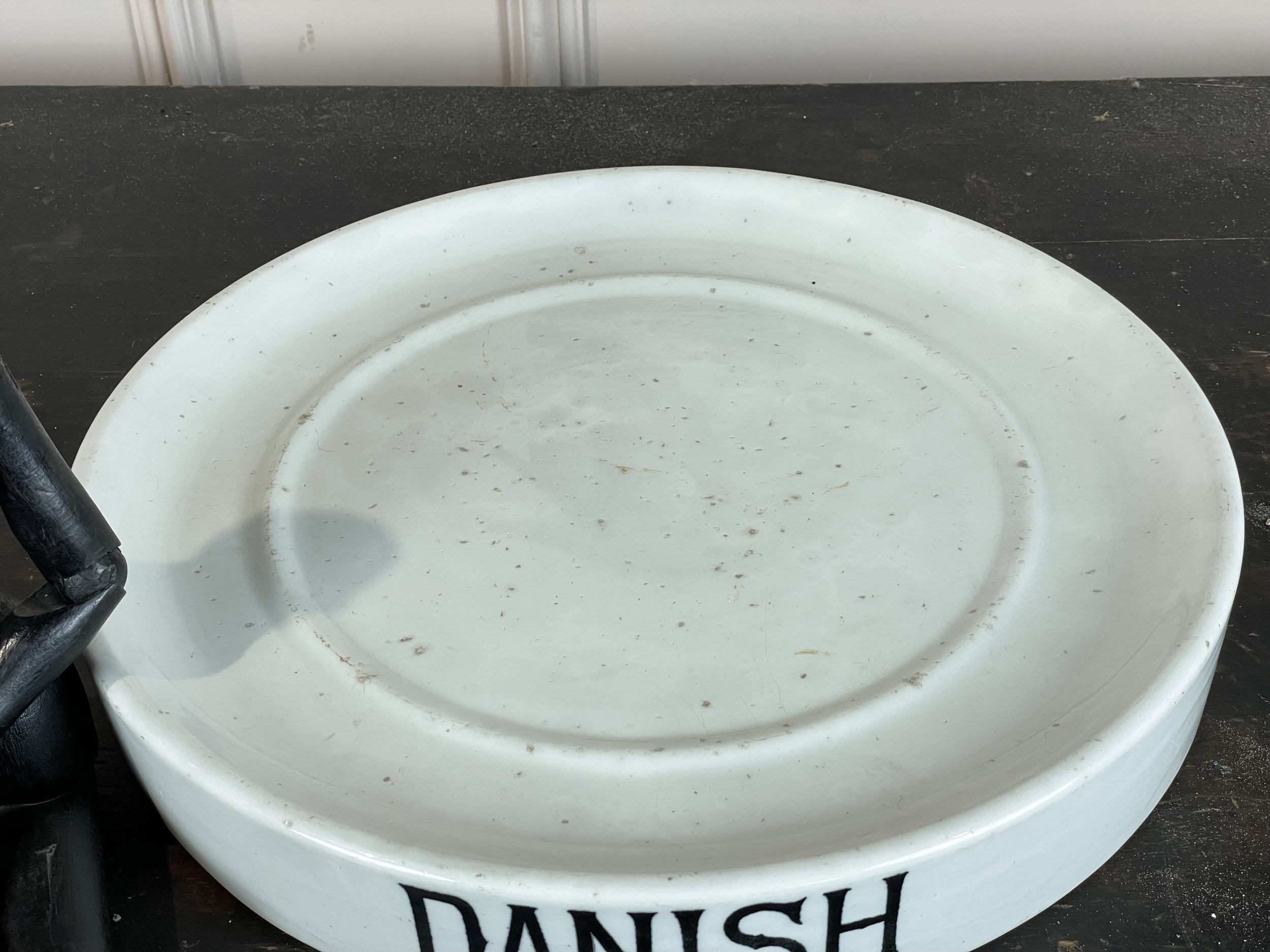 Early 20th Century Ironstone Butchers Slab