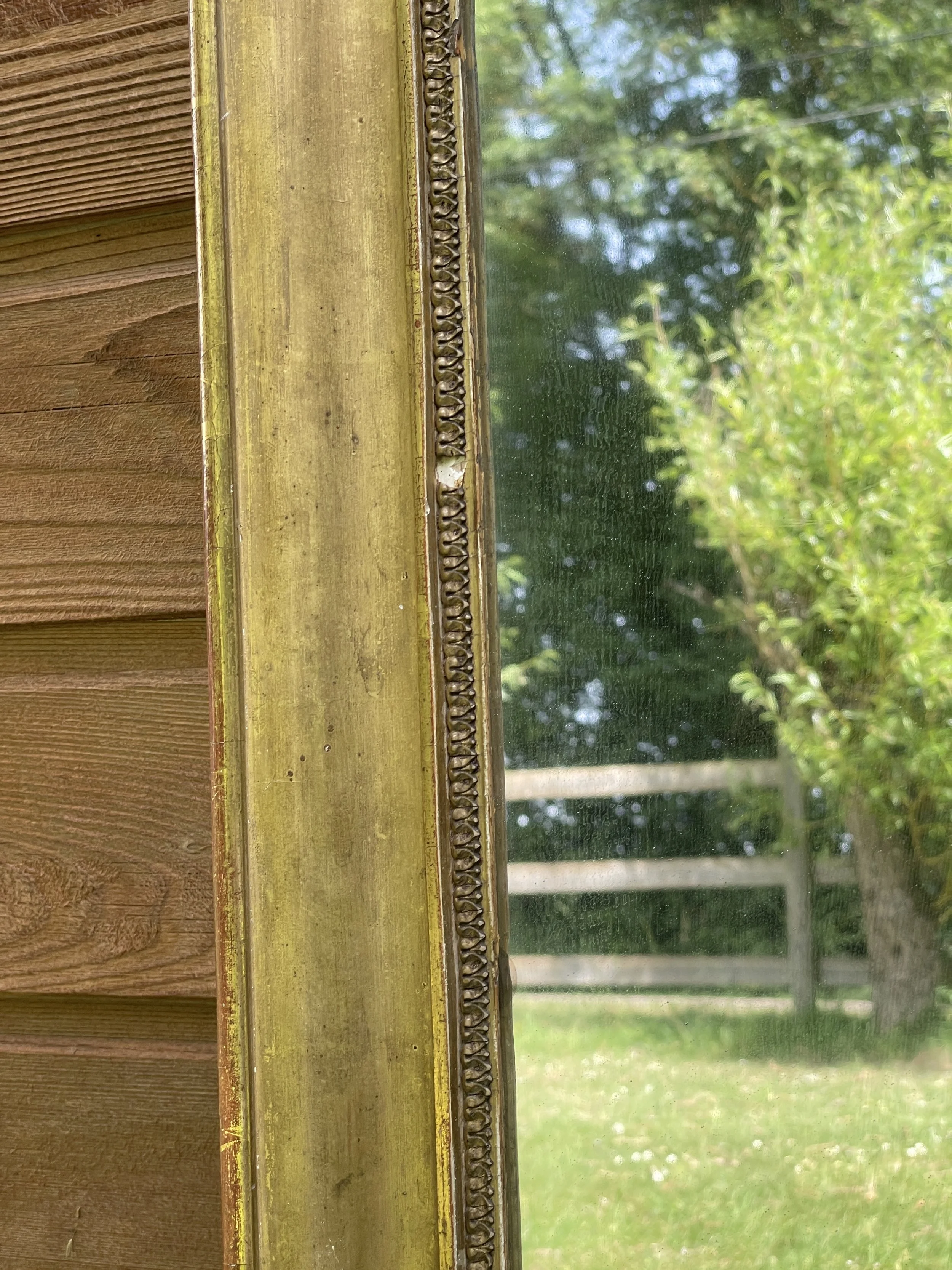 19th Century Gilt Rectangular Mirror