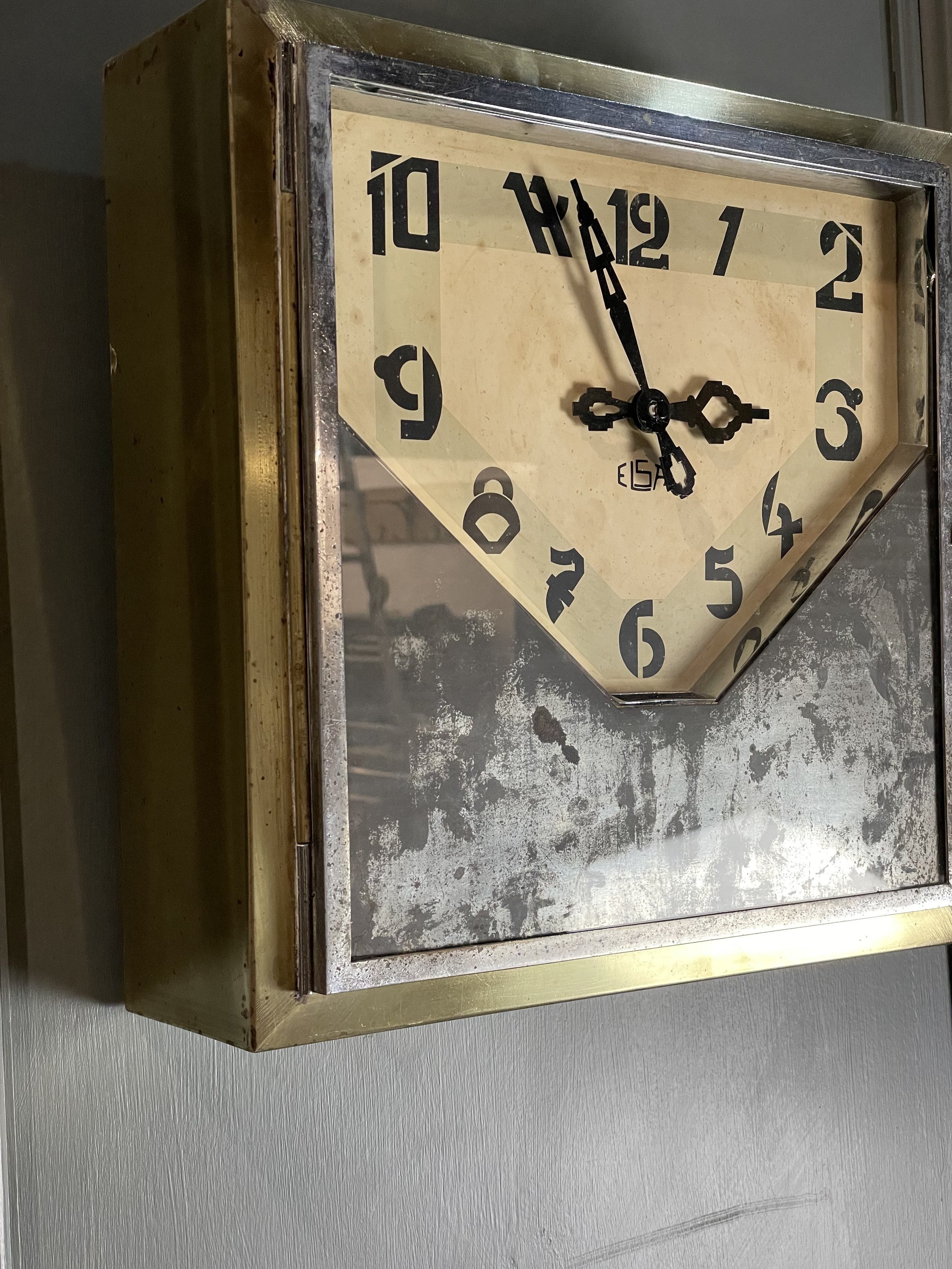 1930s Art Deco Clock