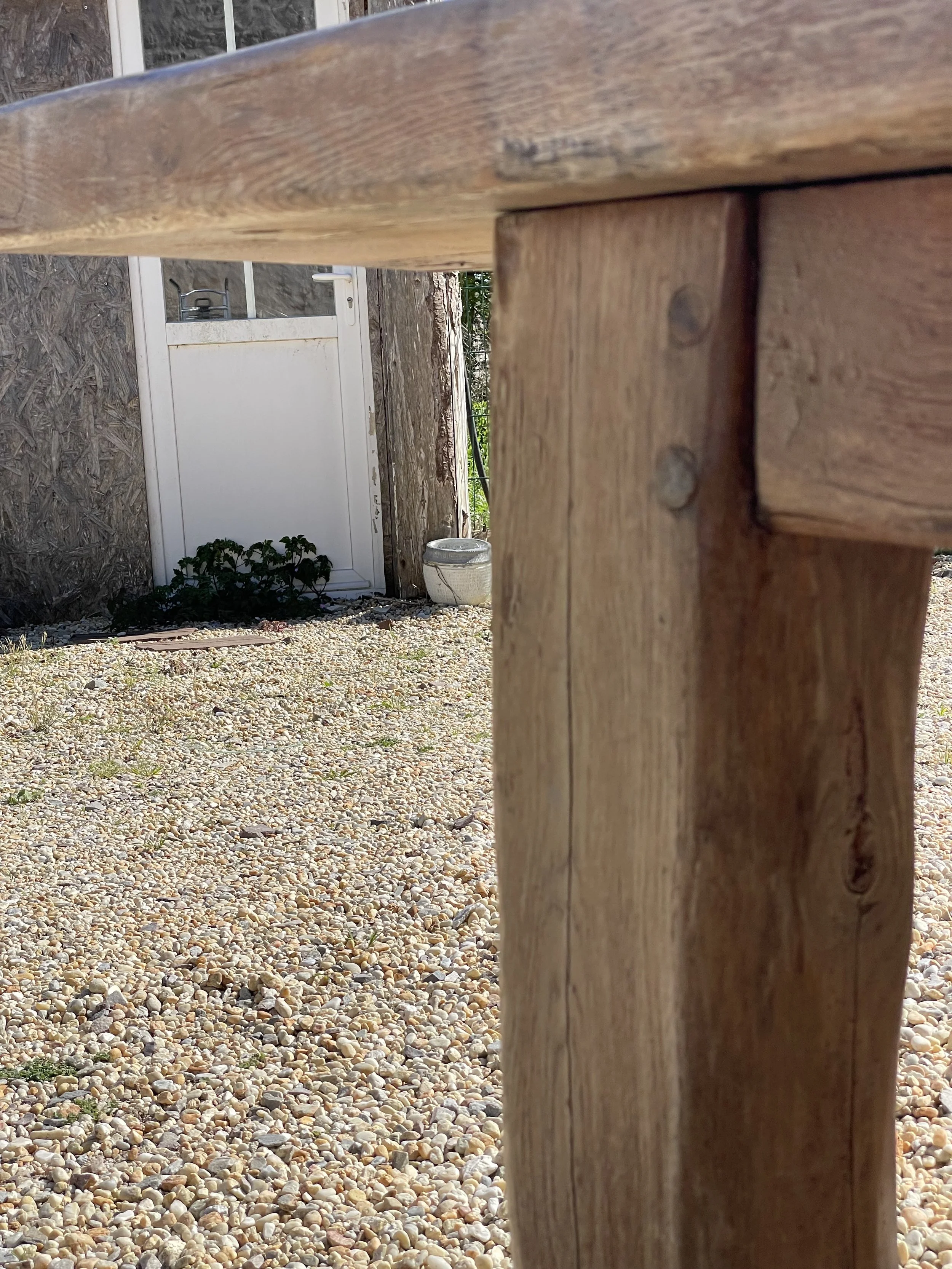 French Oak Country Farmhouse Table