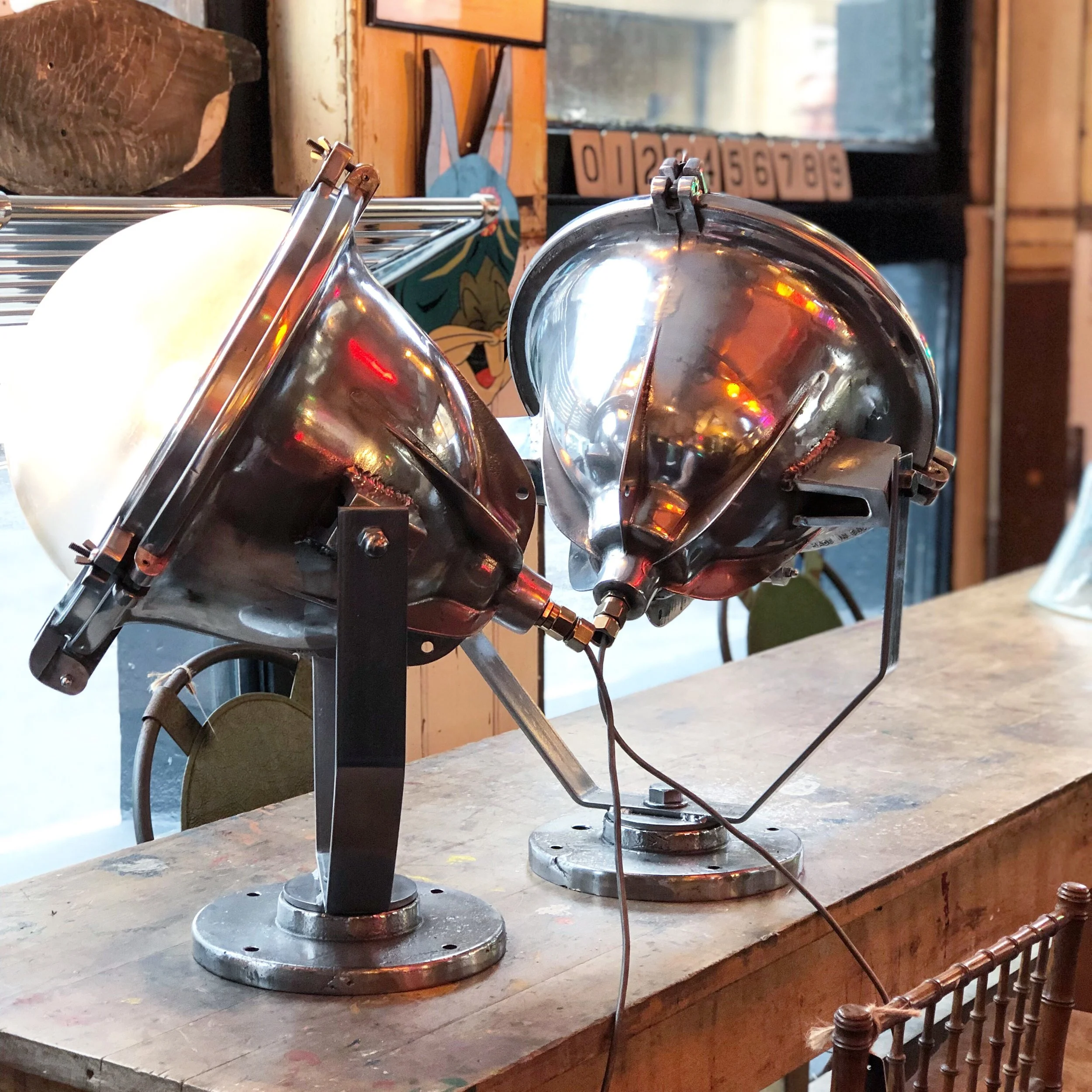 Falk Industrial Lights 1950s