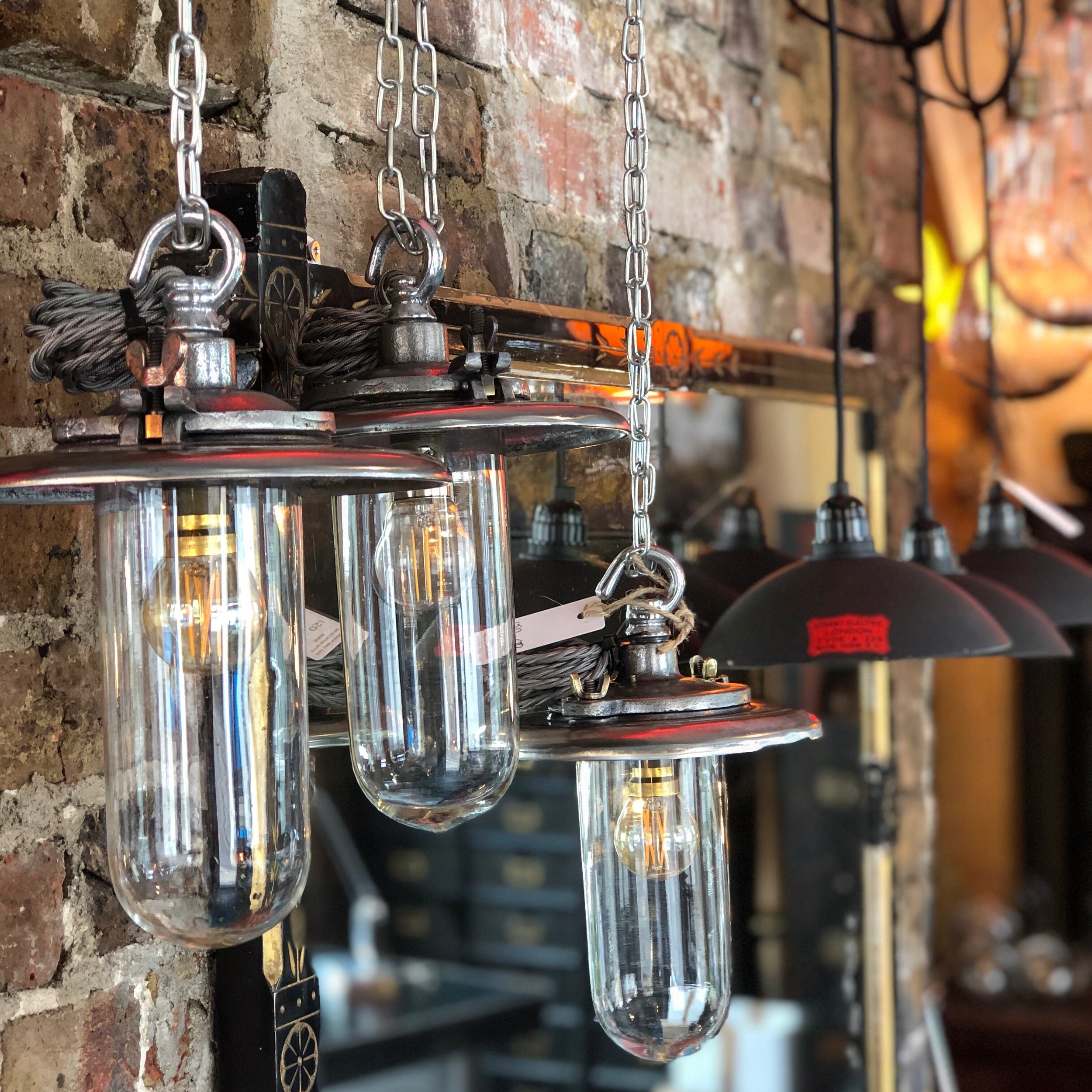 Maxlume British Industrial Pendant Light