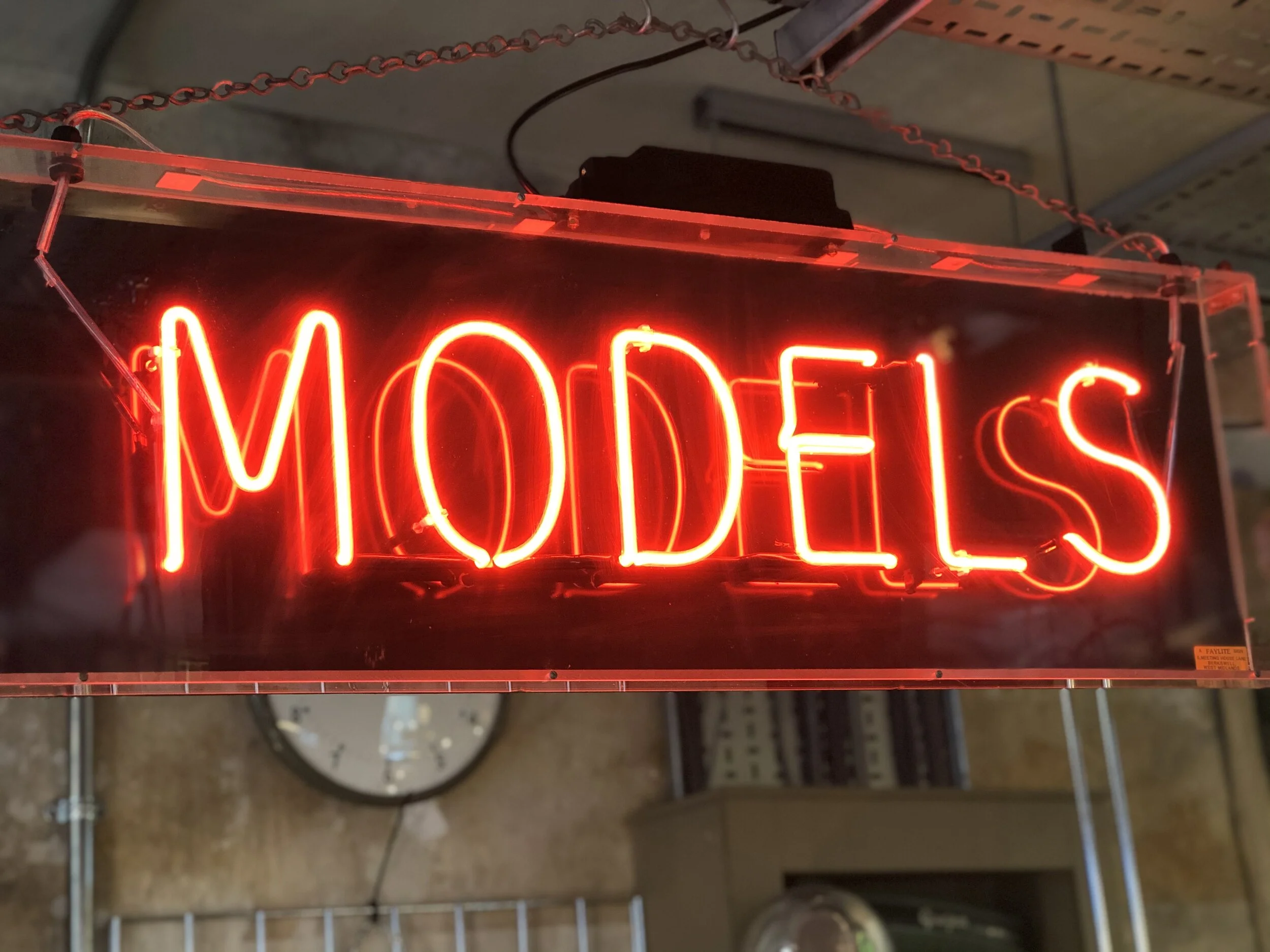 Vintage Neon Sign 1970s