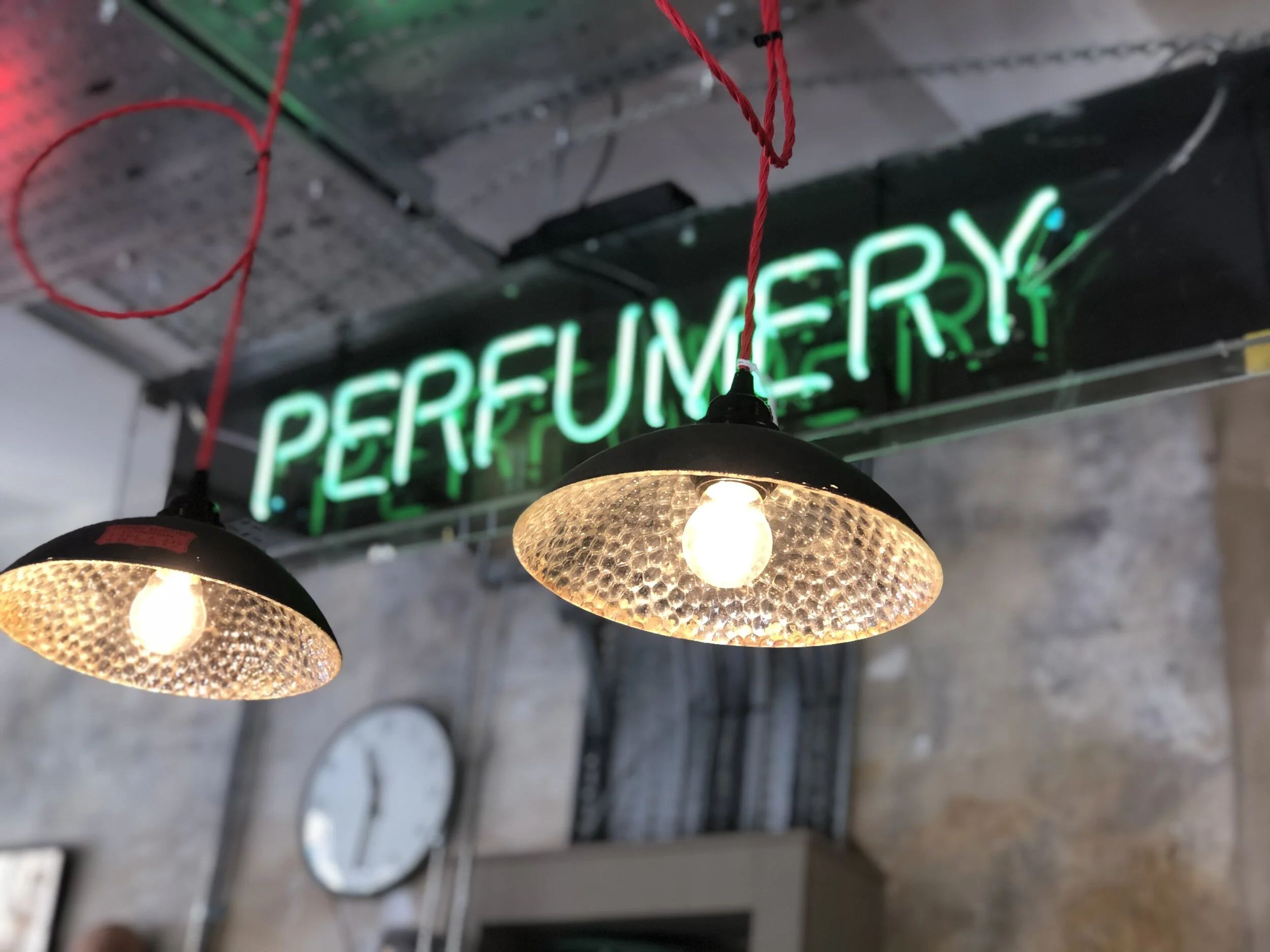 Vintage Neon Sign 1970s Perfumery