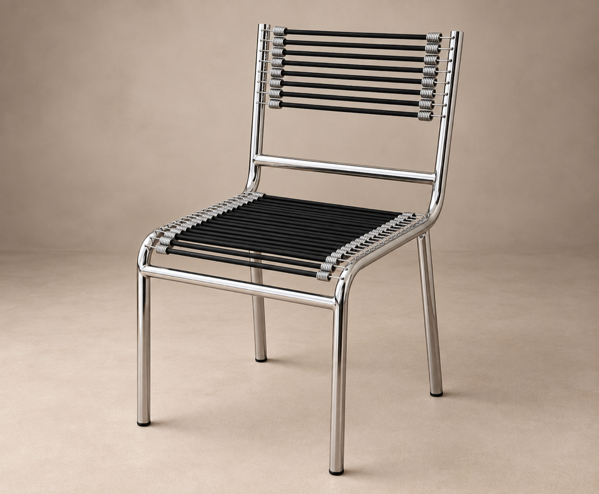 1980s Sandows Chairs by  Rene Herbst