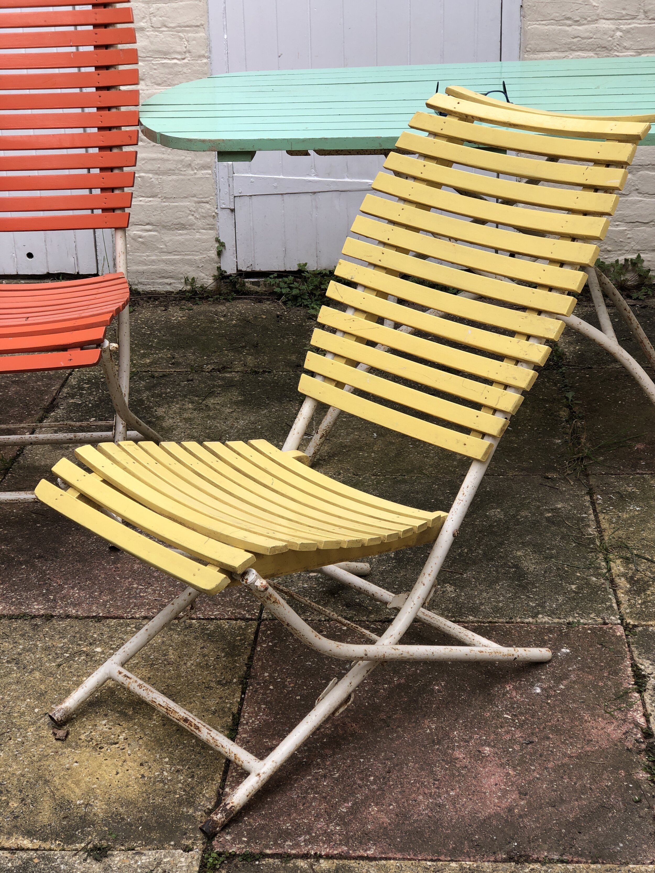 Vintage French Patio Set