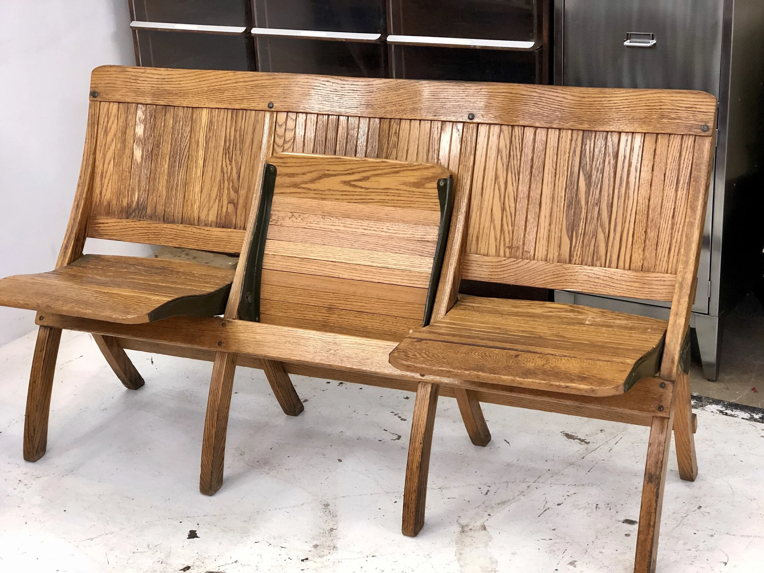 Mid Century Folding Benches