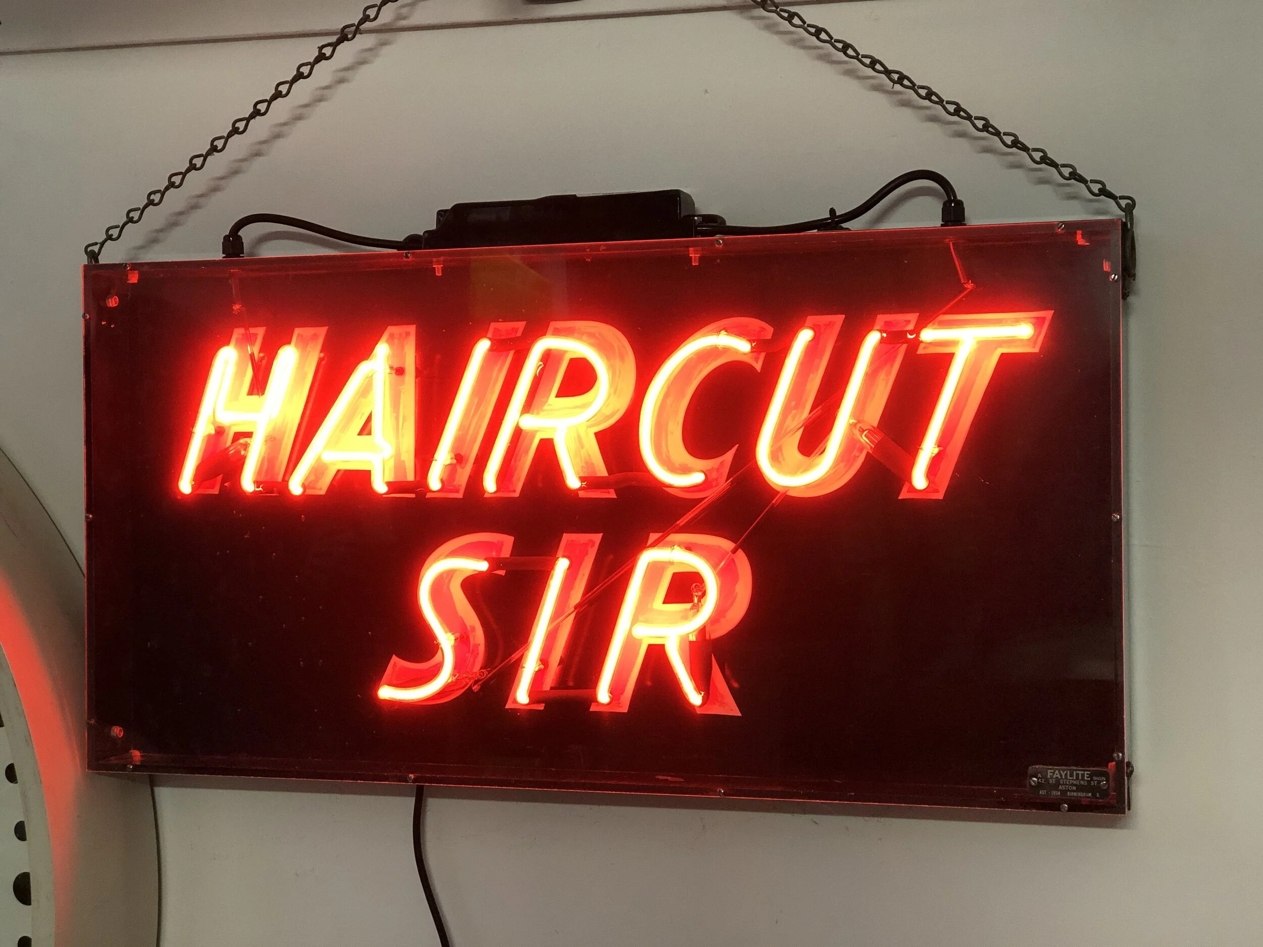 Original 1950s Neon Sign