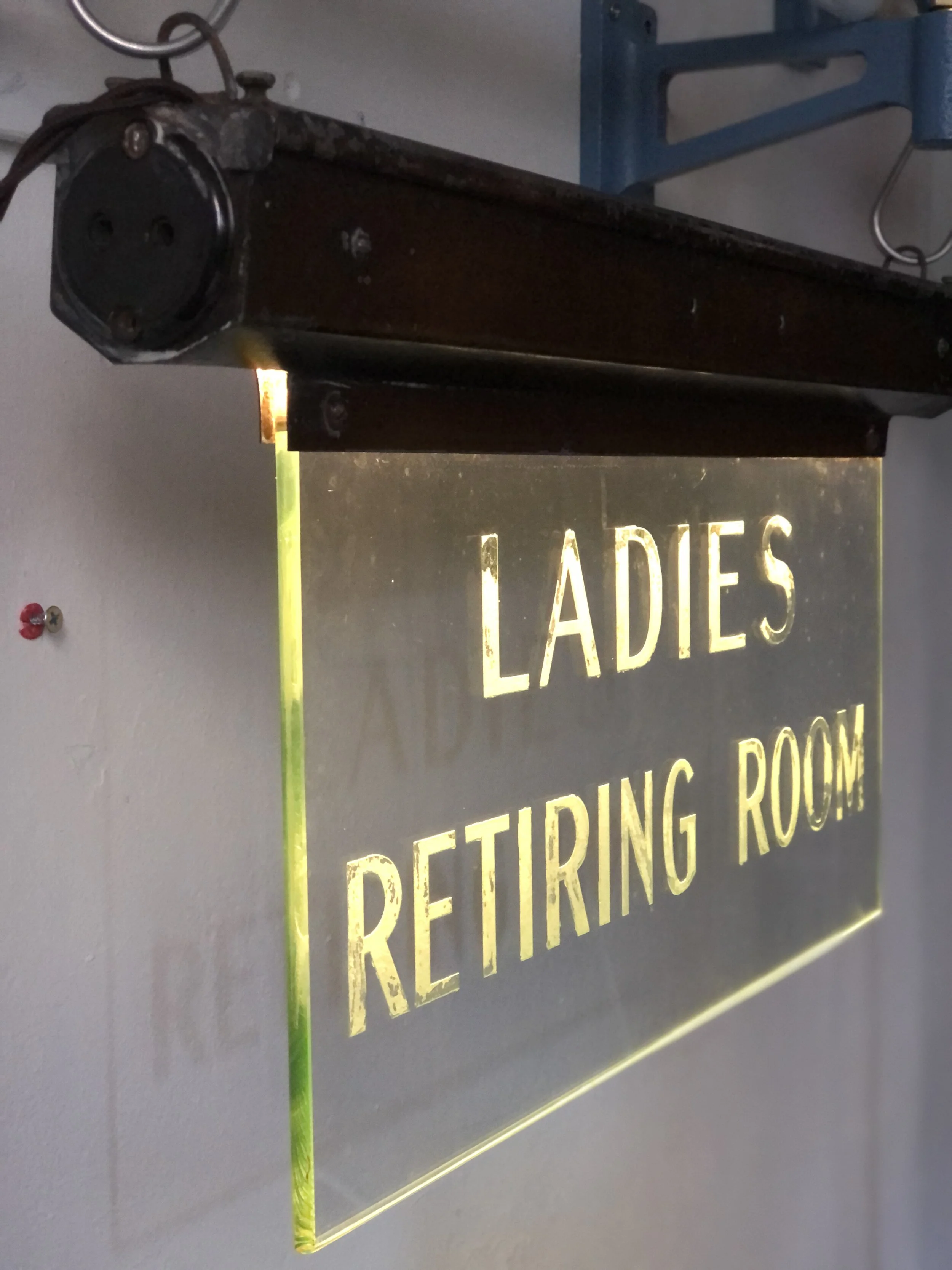 Antique Illuminated Sign