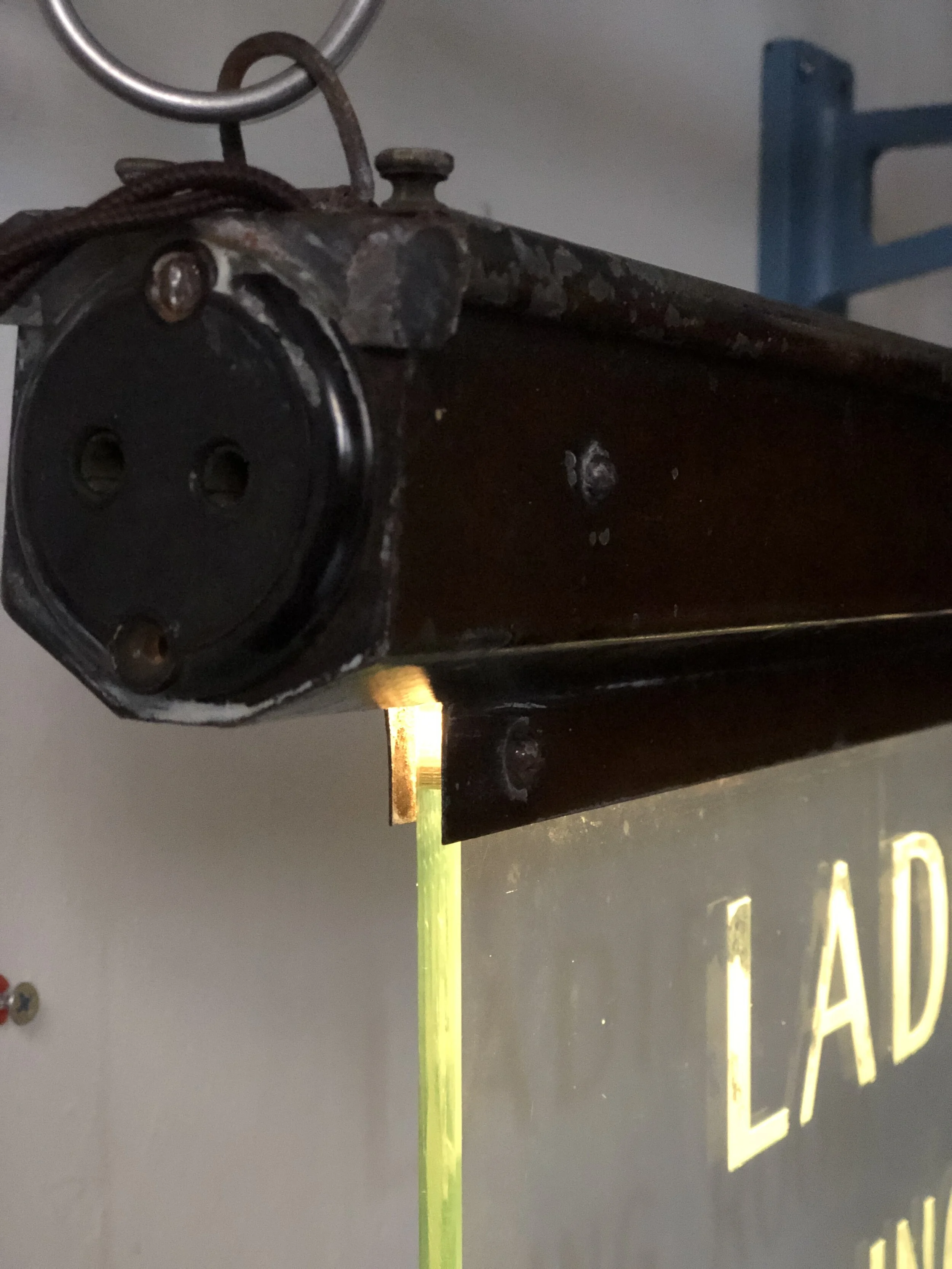 Antique Illuminated Sign