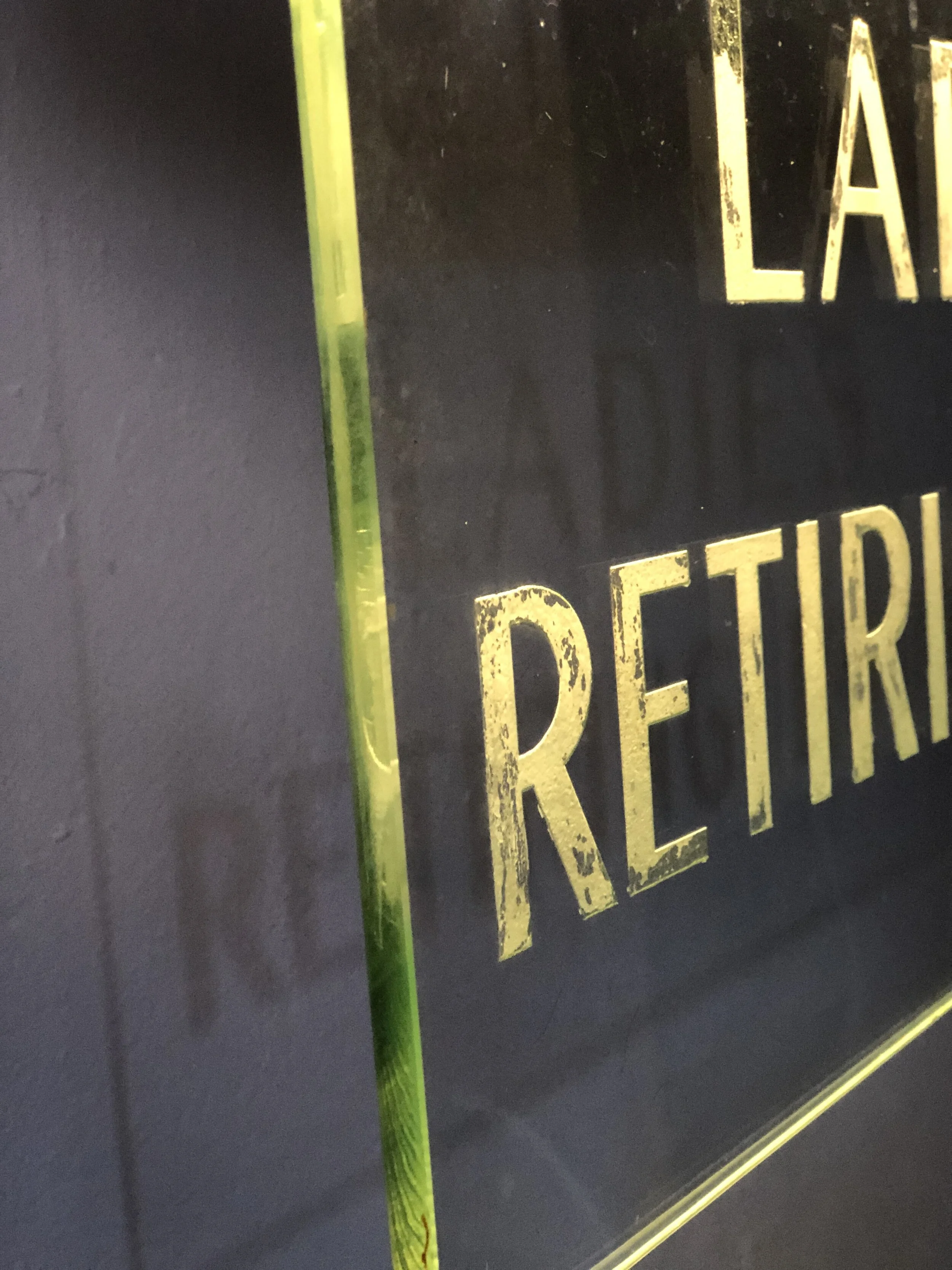 Antique Illuminated Sign