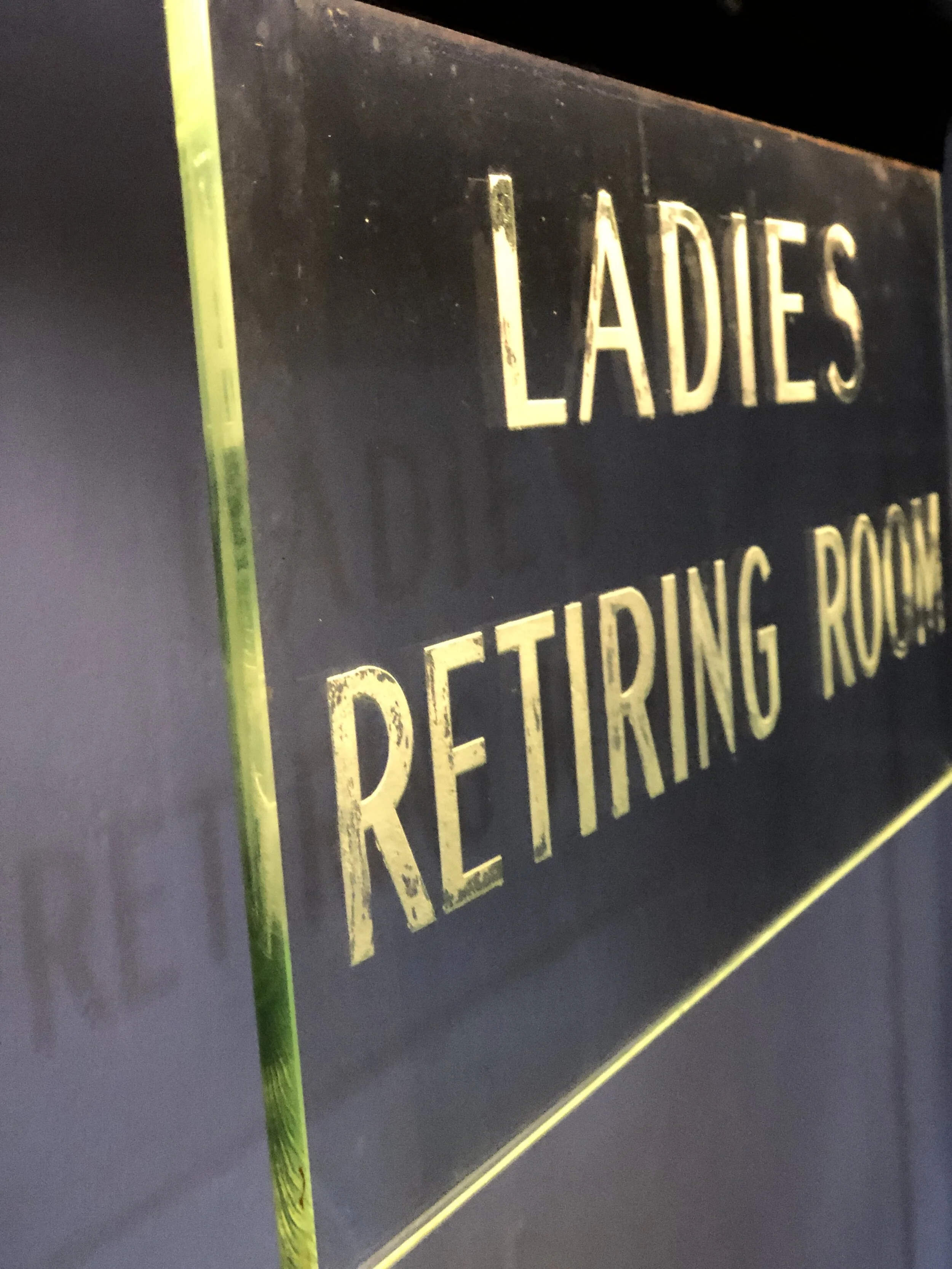 Antique Illuminated Sign
