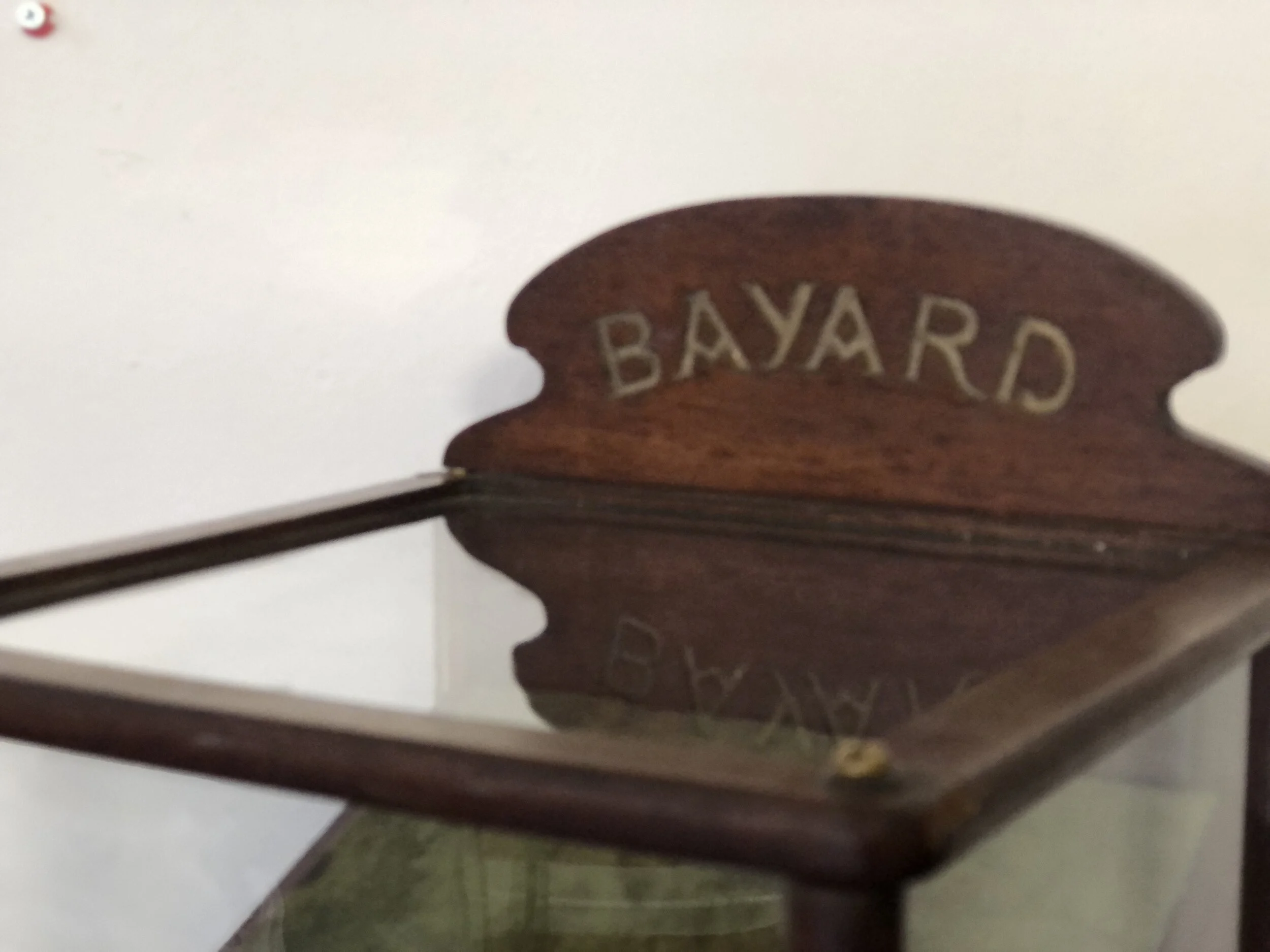 Antique Bayard Fountain Pen Display Cabinet