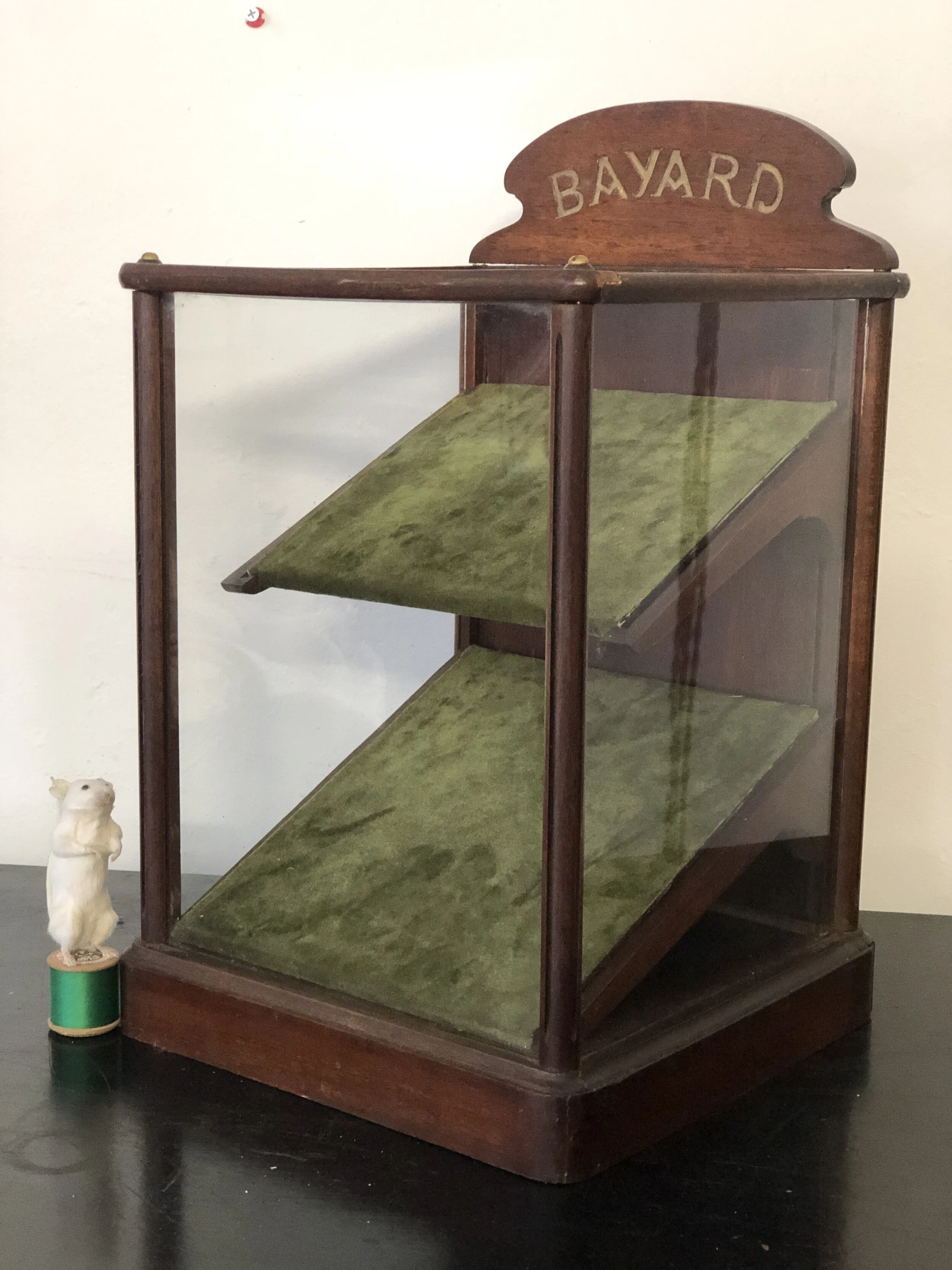 Antique Bayard Fountain Pen Display Cabinet