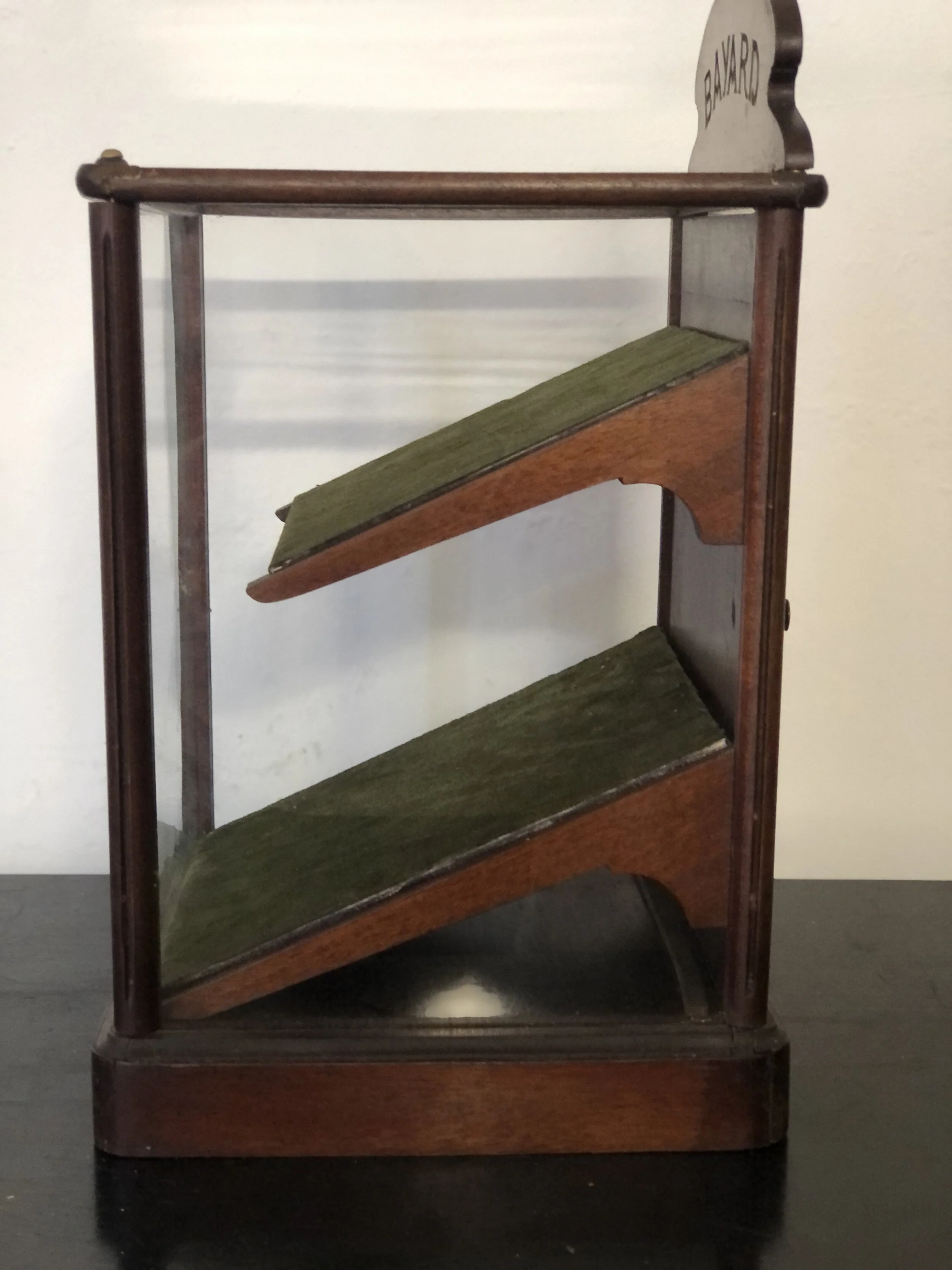 Antique Bayard Fountain Pen Display Cabinet