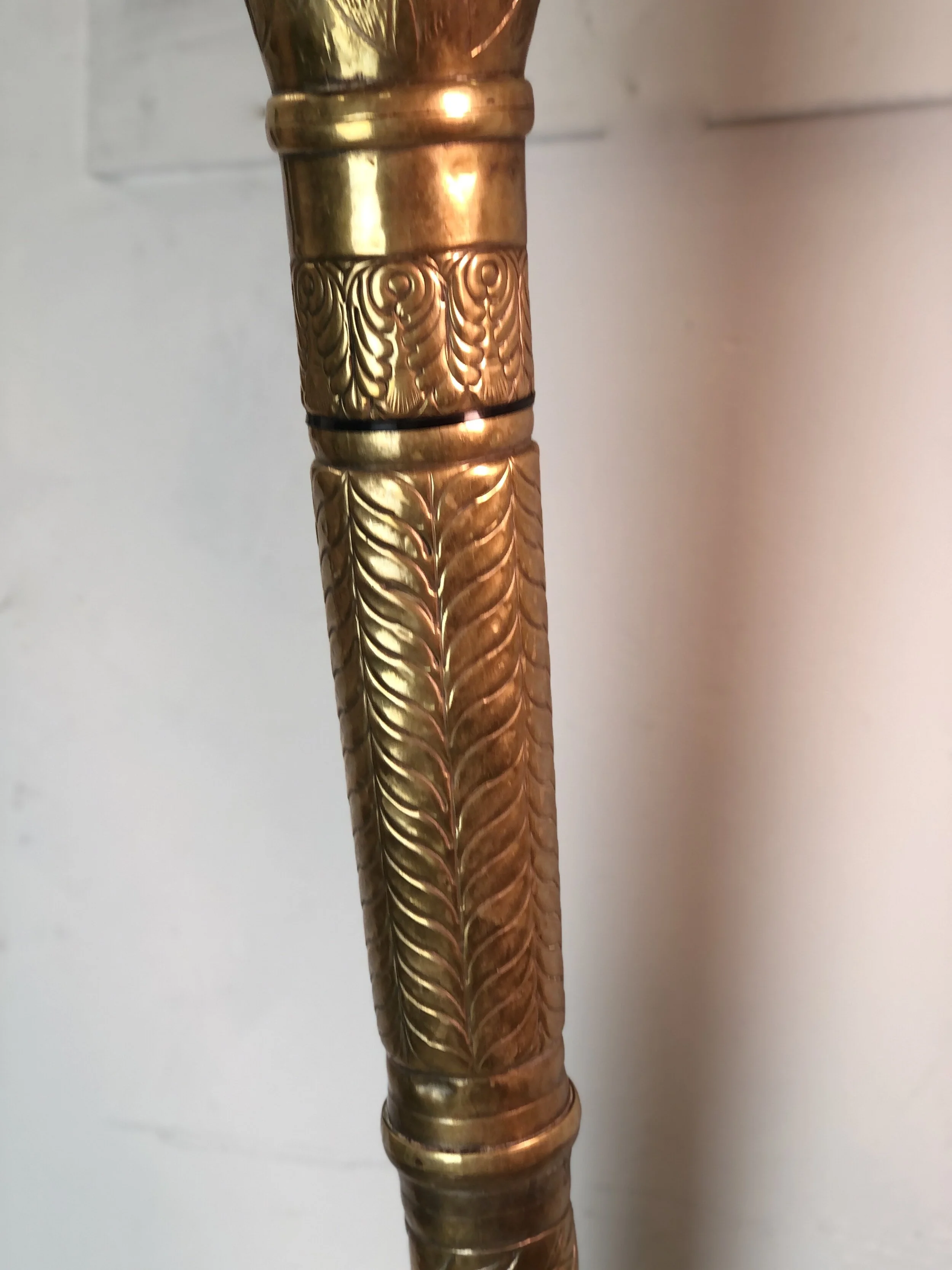 Pair Repoussé Door Handles