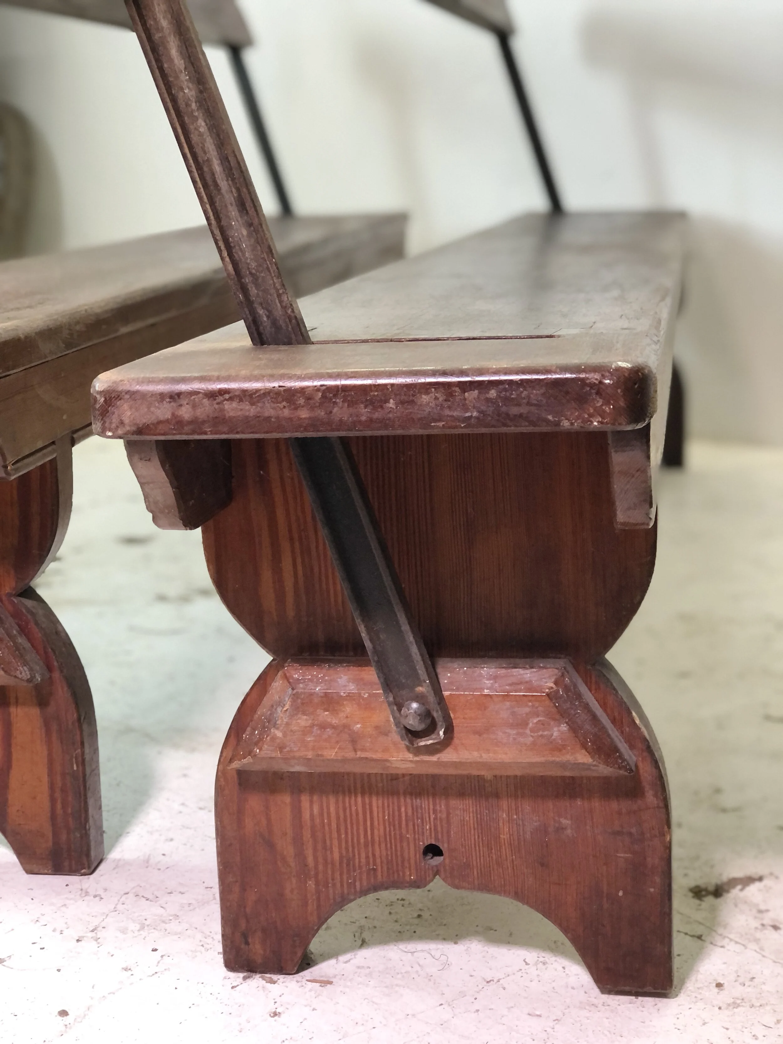 Reversible Welsh Chapel Benches