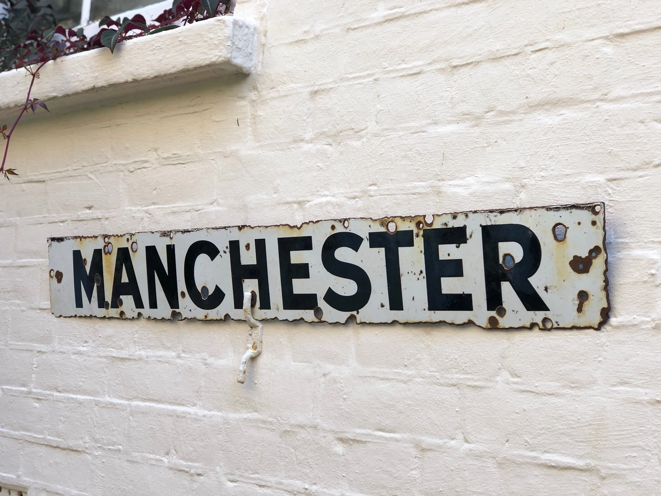 Vintage Enamel Sign