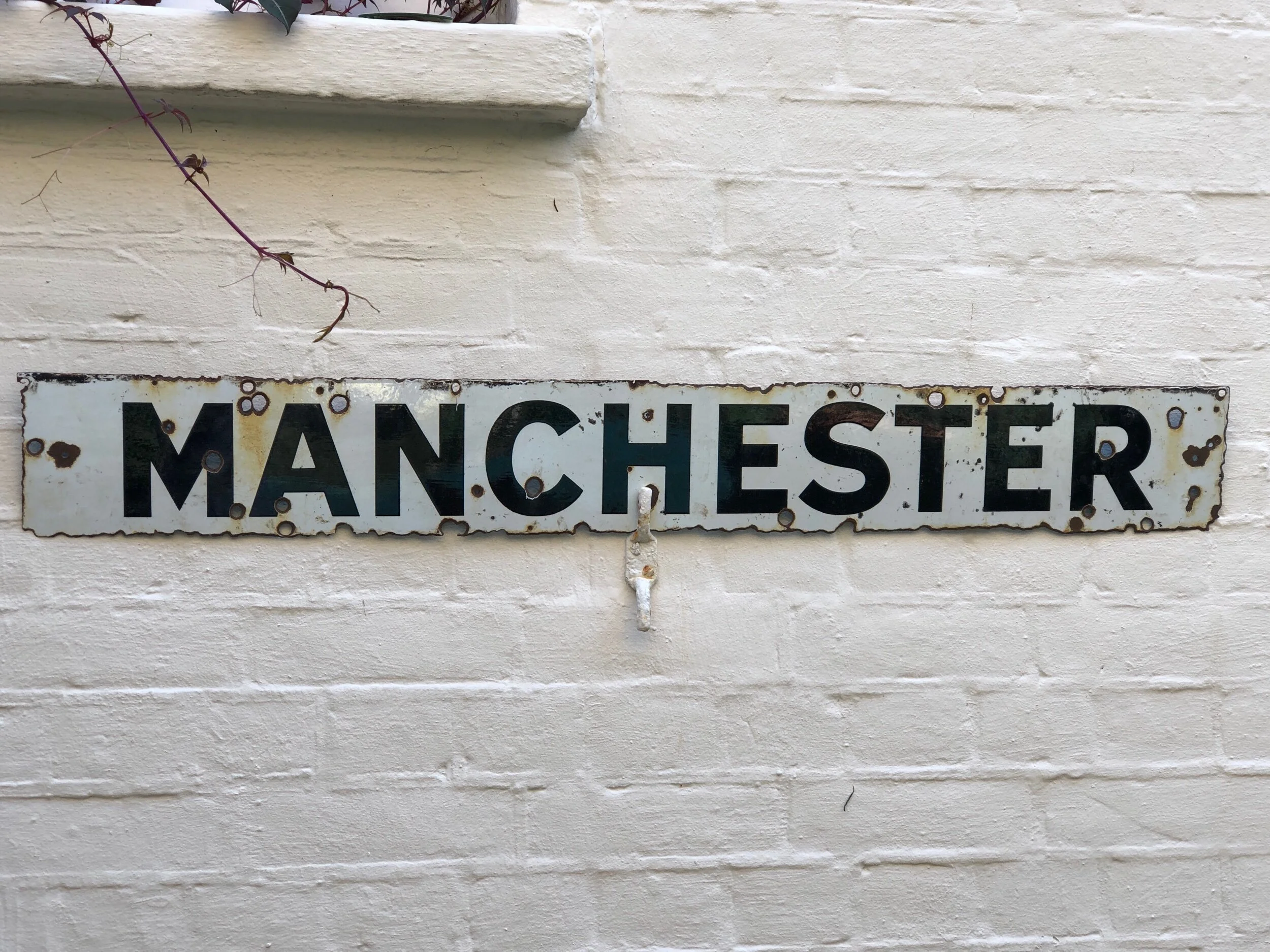 Vintage Enamel Sign