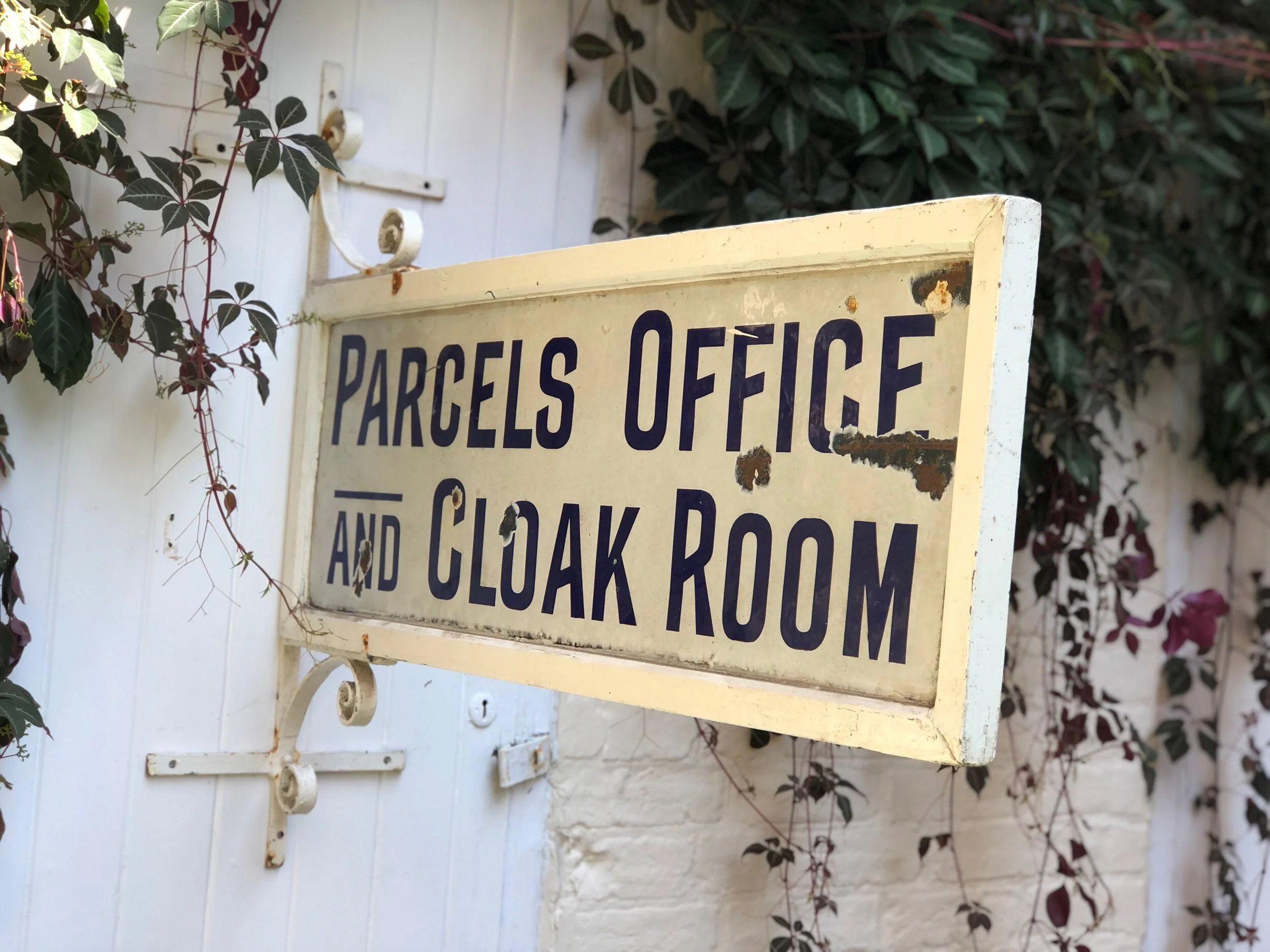 1920s Railway Platform Sign