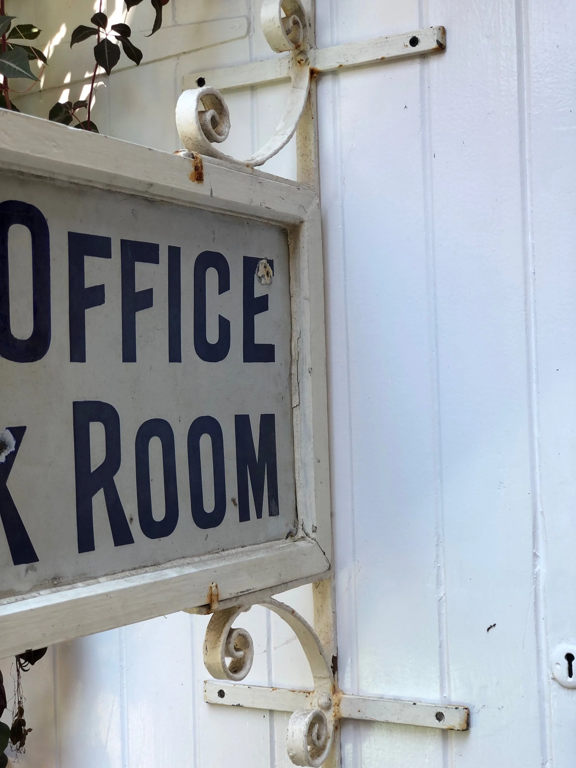 1920s Railway Platform Sign
