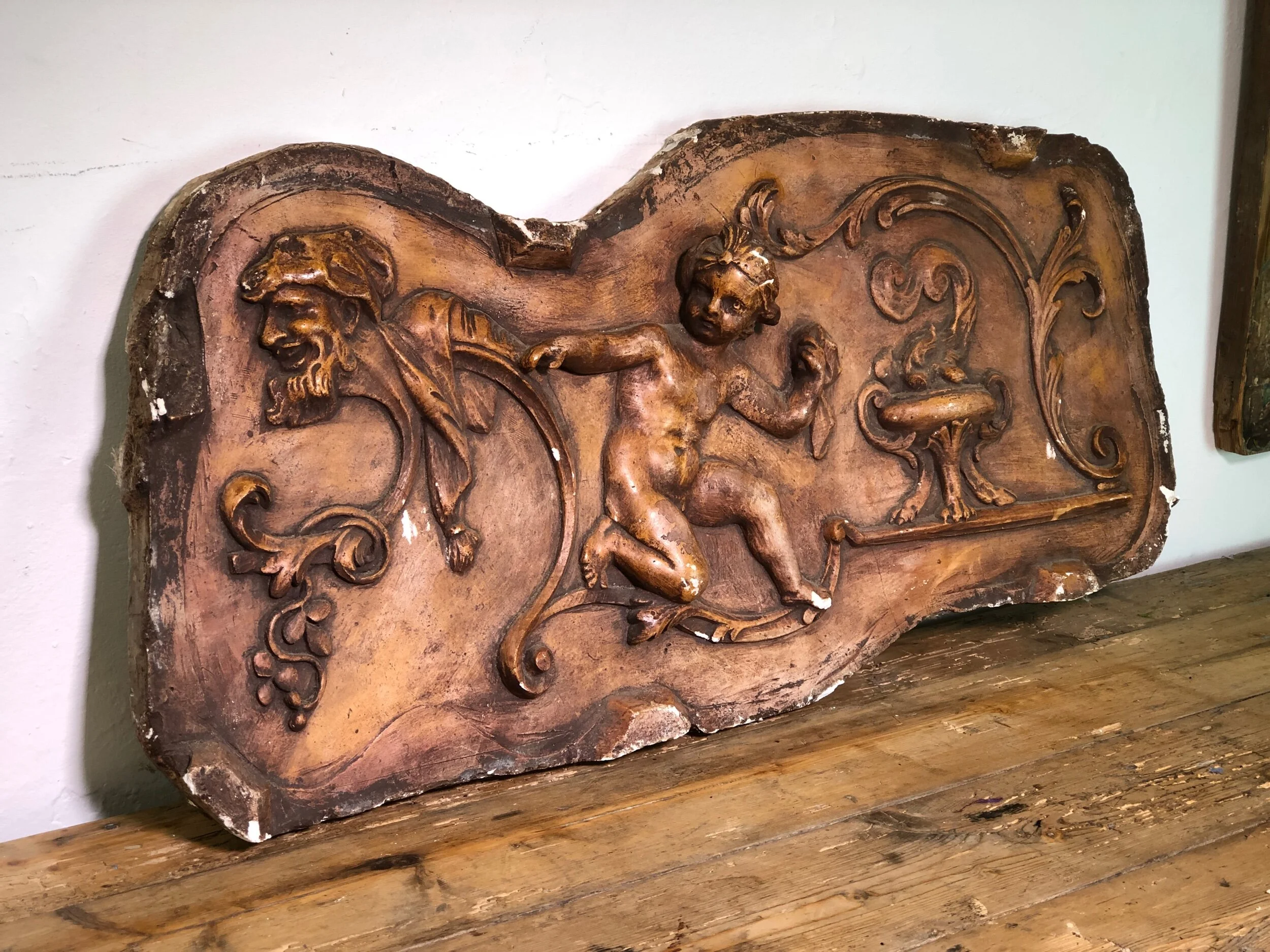19th Century Plaster Relief Mould