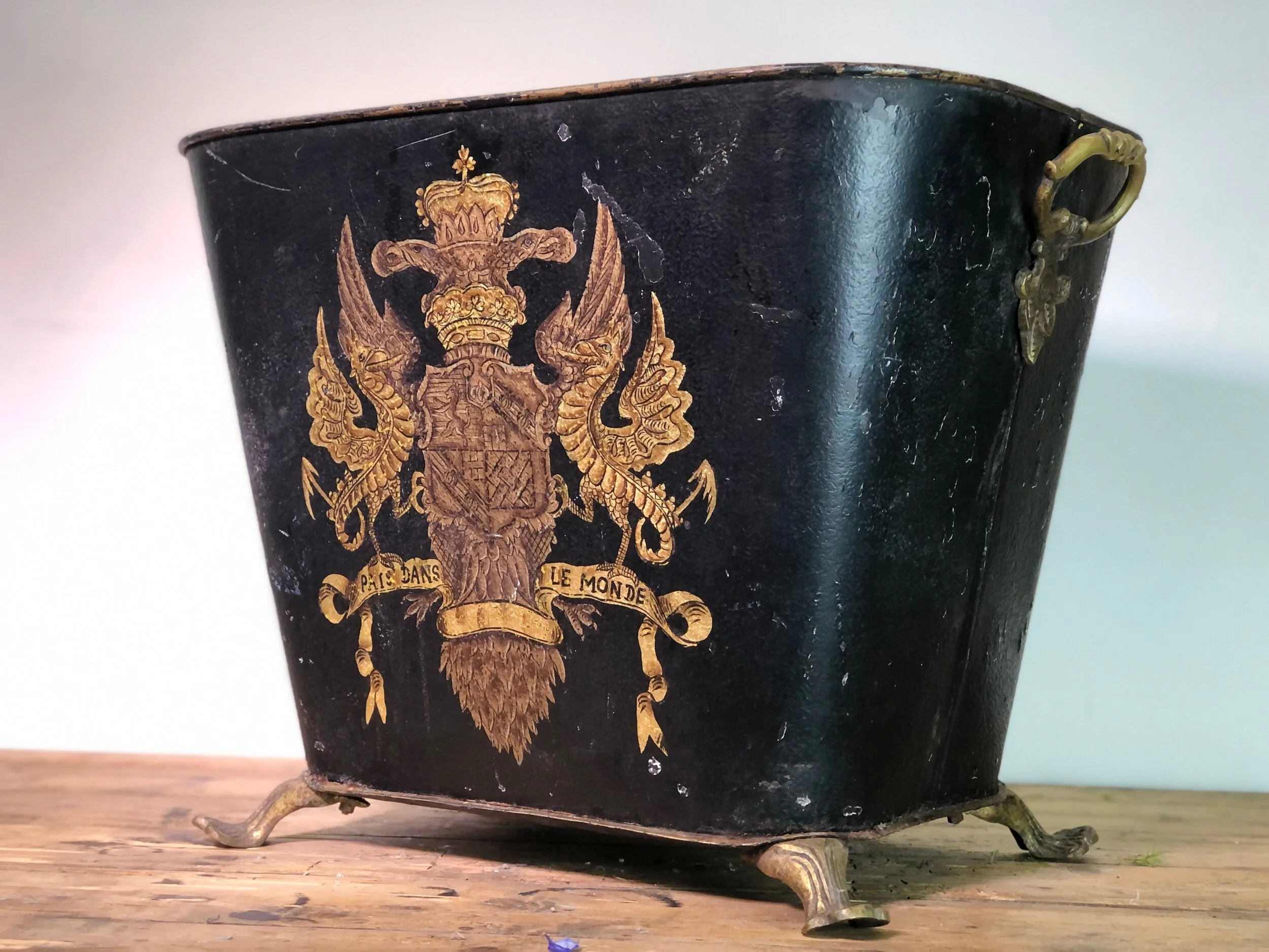 Toleware Coal Bucket