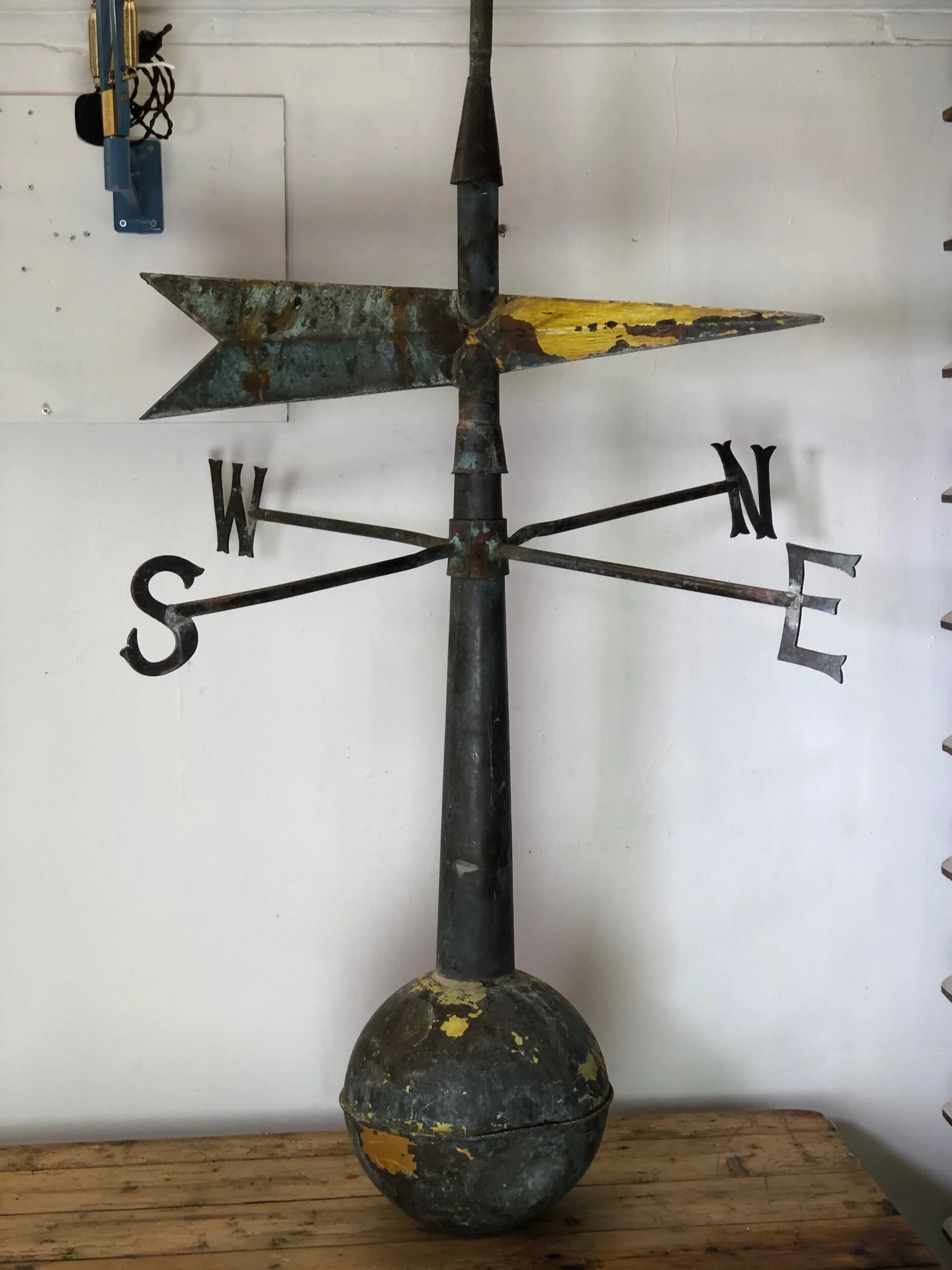English Antique Copper Weather Vane