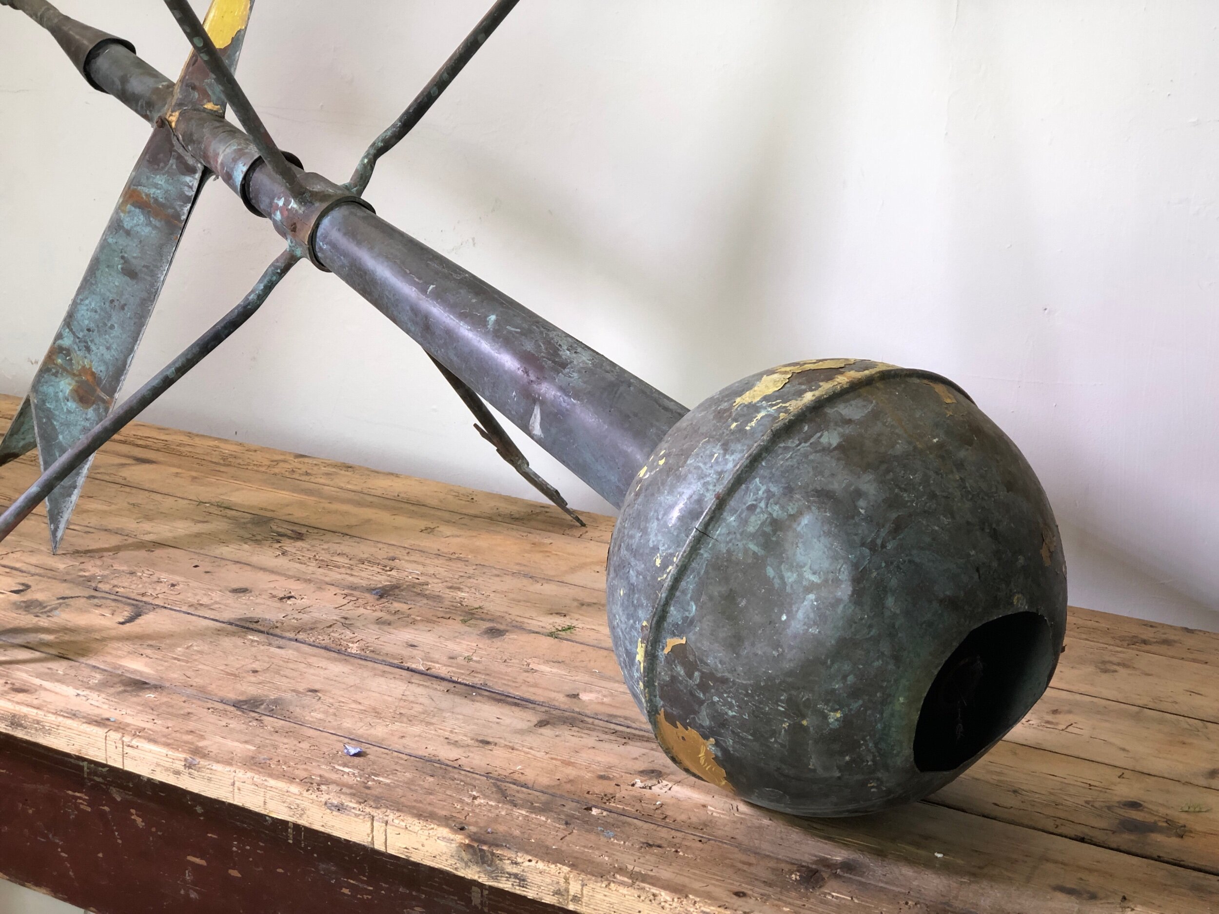 English Antique Copper Weather Vane