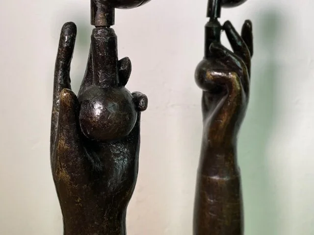 Four Bronze Mannequin 'Legs' 