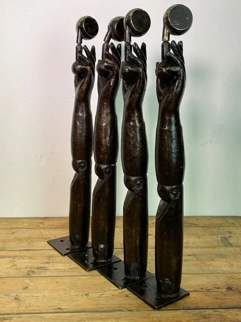 Four Bronze Mannequin 'Legs' 