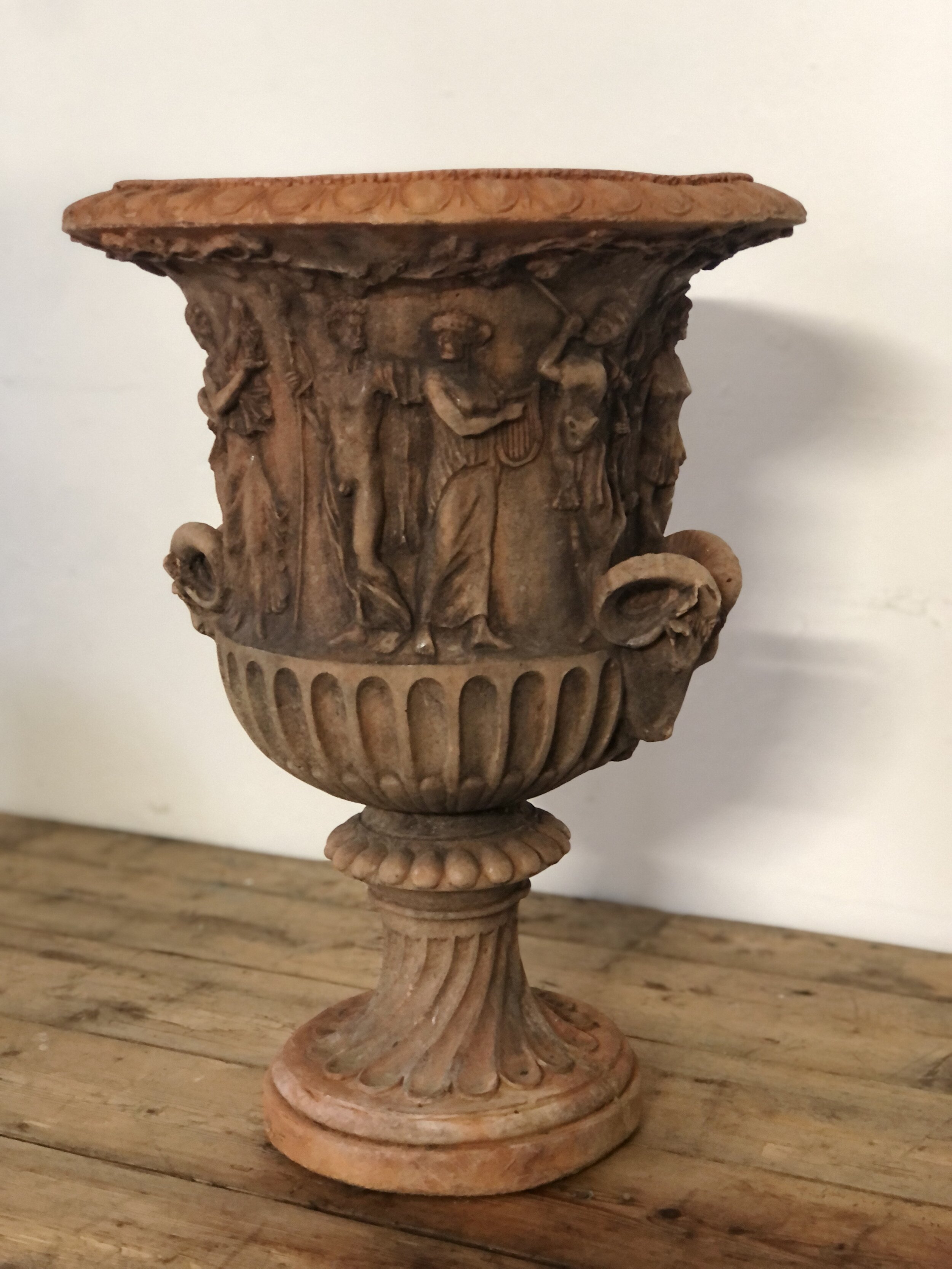 Vintage Terracotta Urn
