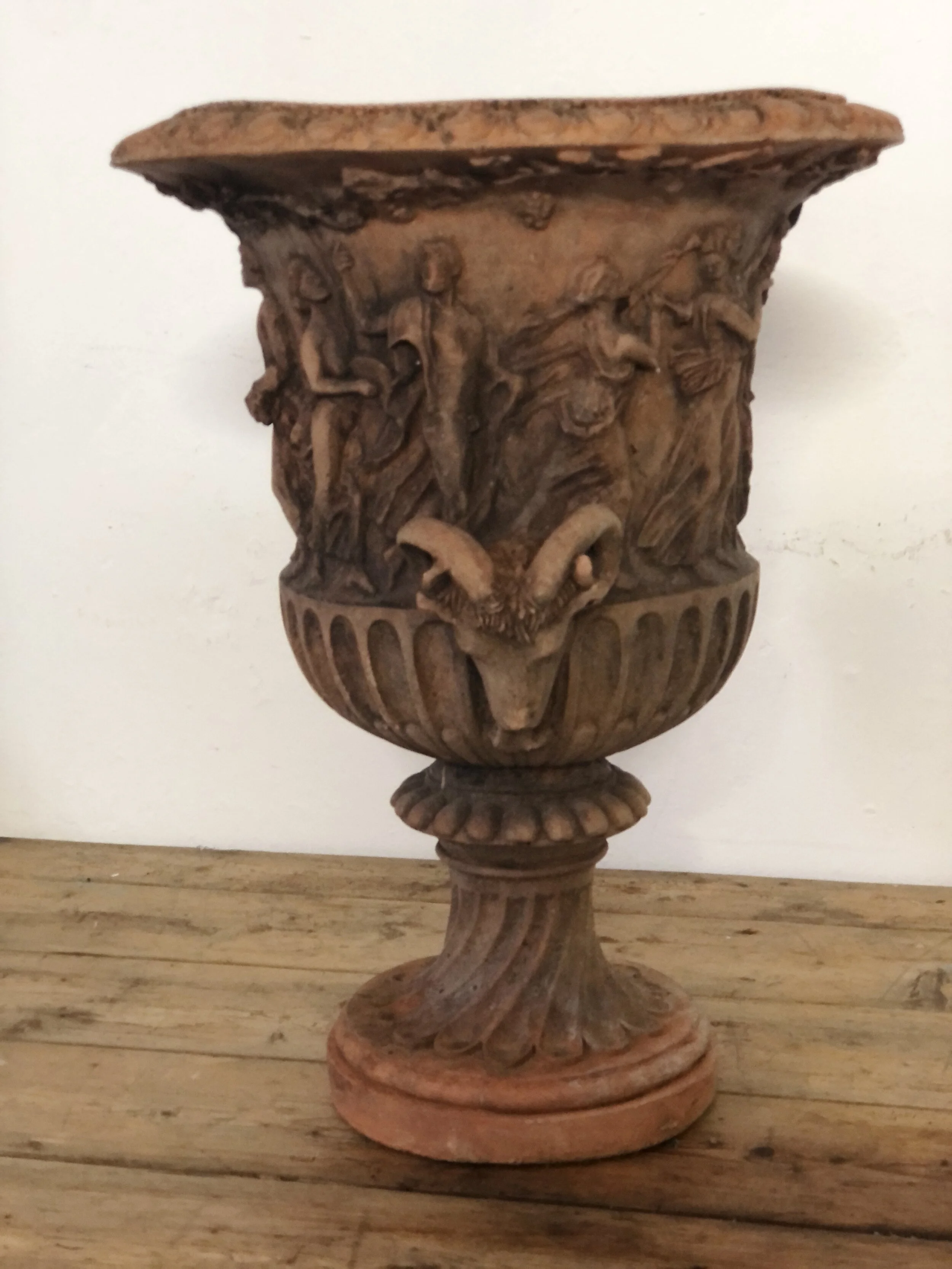 Vintage Terracotta Urn