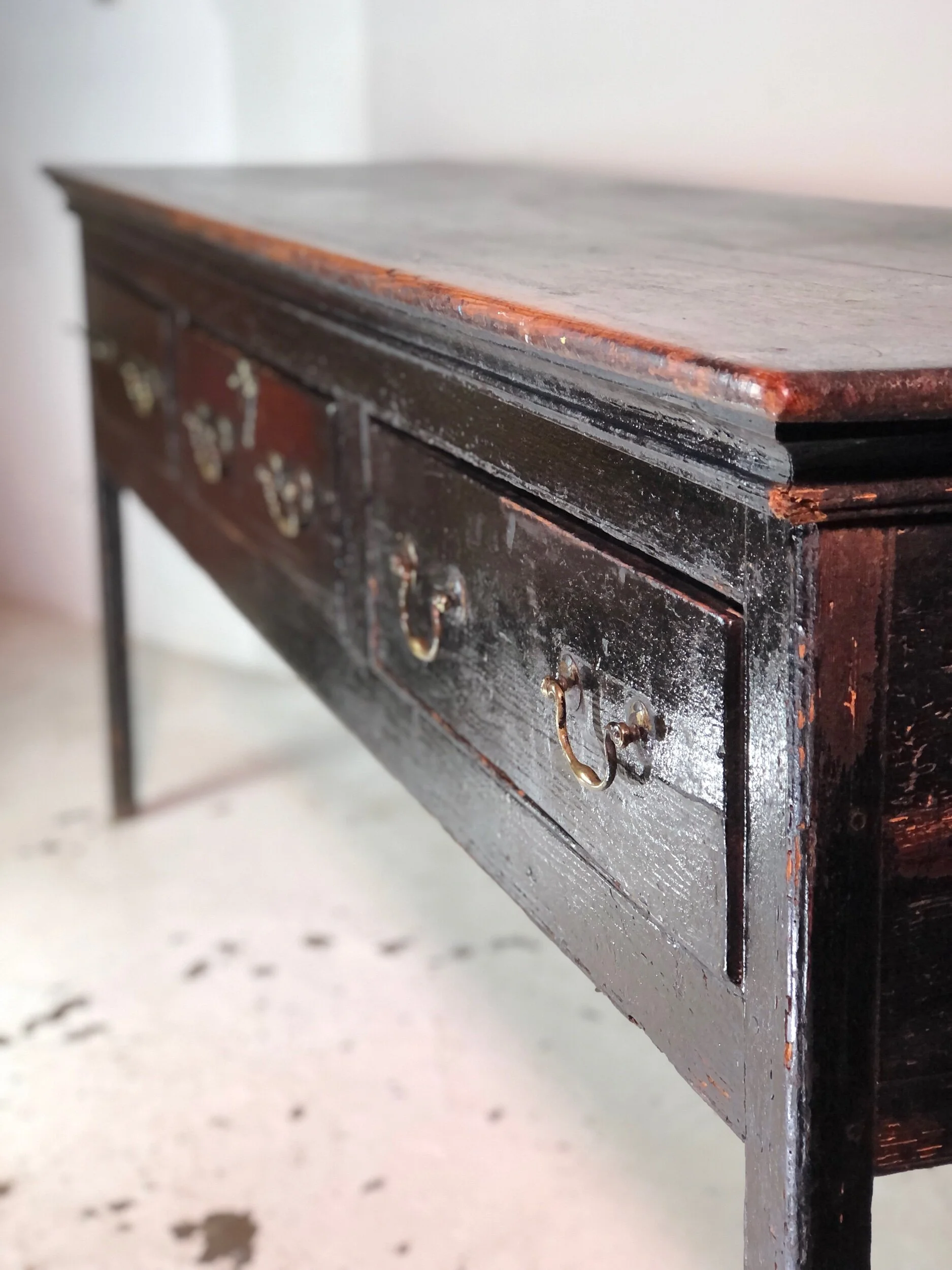 19th Century Ebonised Server